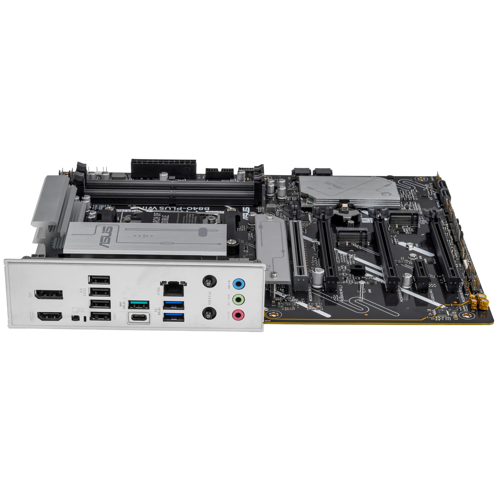 Материнская плата ASUS PRIME B840-PLUS WIFI, AM5, AMD B840, 4xDDR5, 4xSATA, 3xM.2, 1xPCIe 4.0 x16, 1