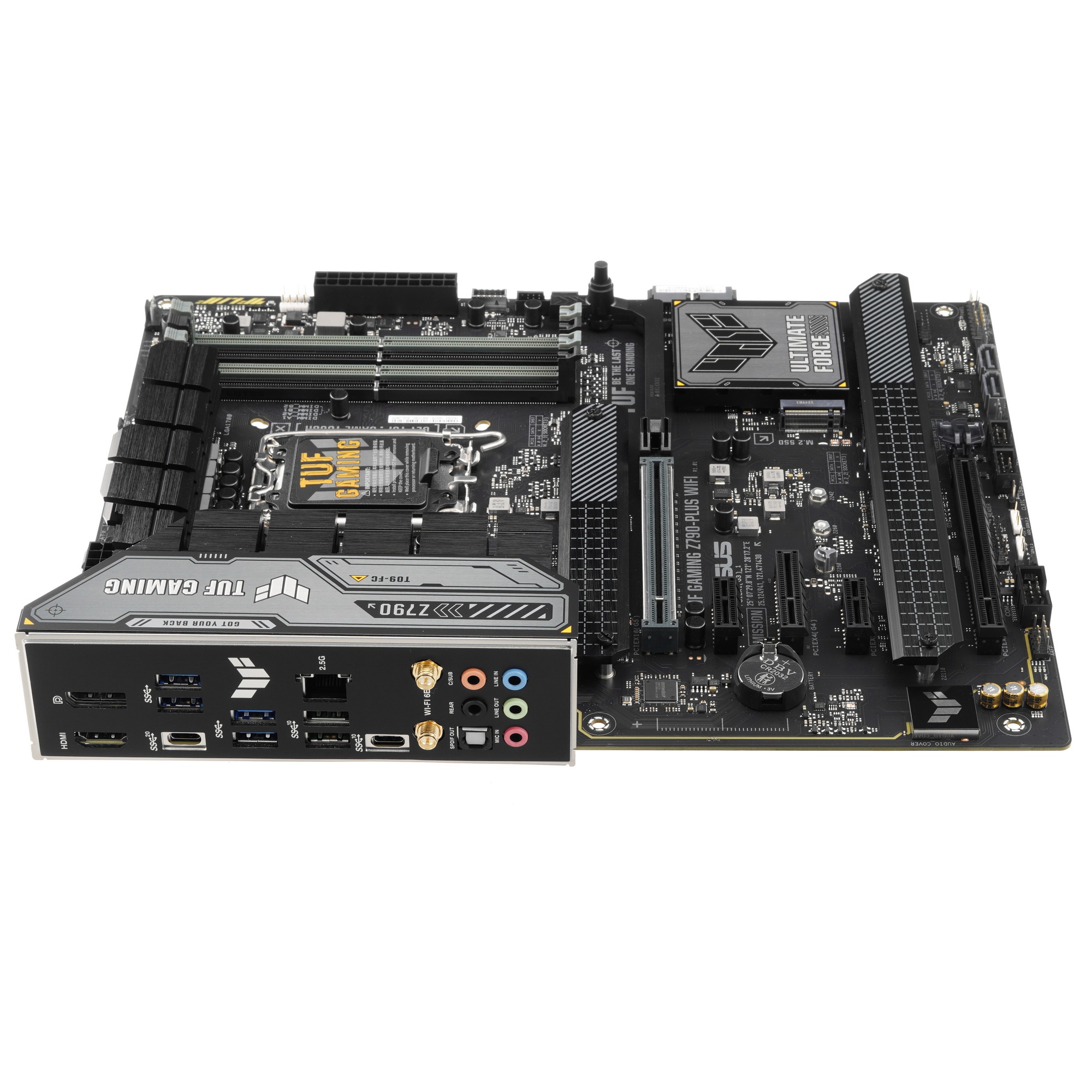 Материнская плата ASUS TUF GAMING Z790-PLUS WIFI, LGA 1700, Intel Z790, 4xDDR5, 4xSATA, 4xM.2, 1xPCI