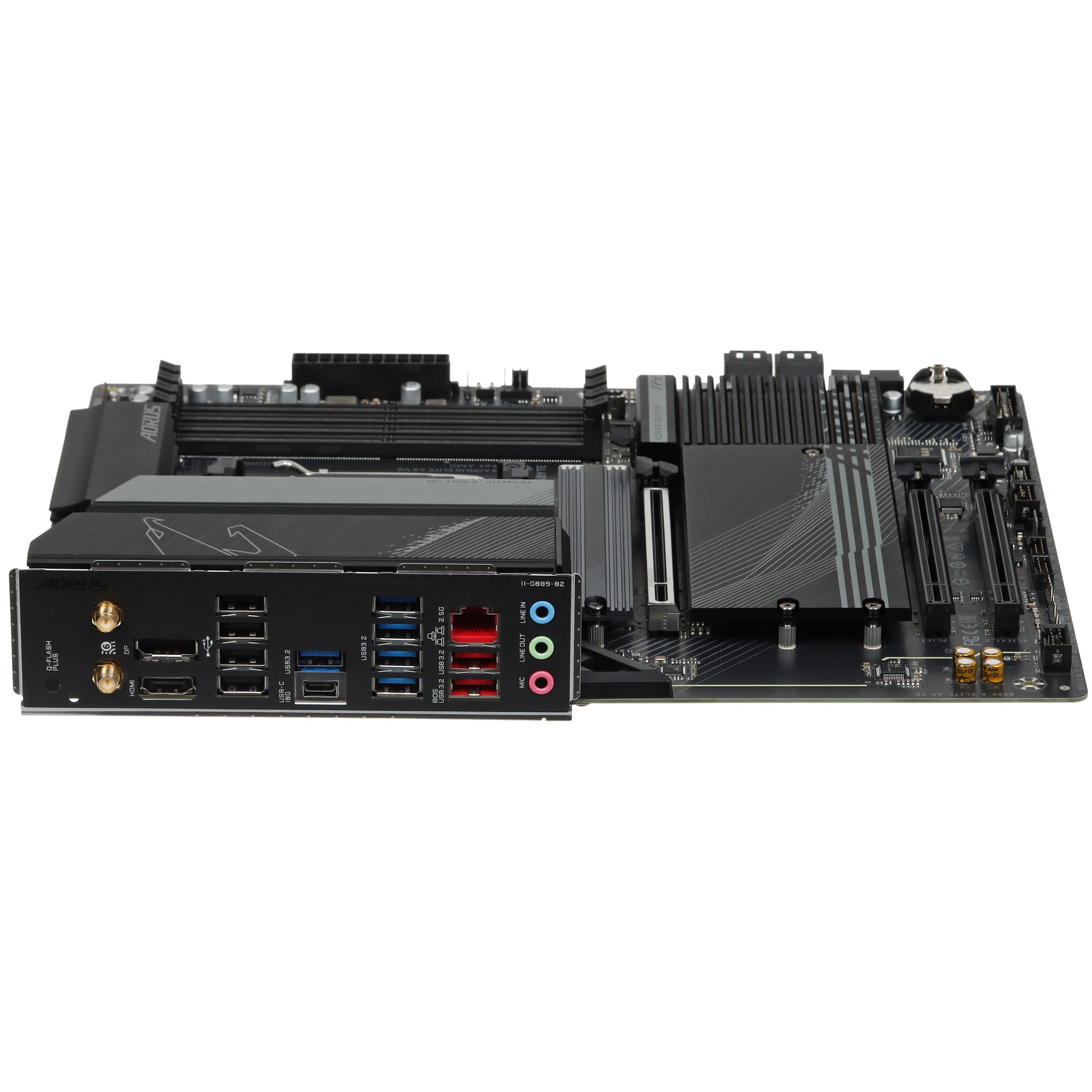 Материнская плата GIGABYTE B650 AORUS ELITE AX V2, AM5, AMD B650, 4xDDR5, 4xSATA, 3xM.2, 1xPCI-E 4.0