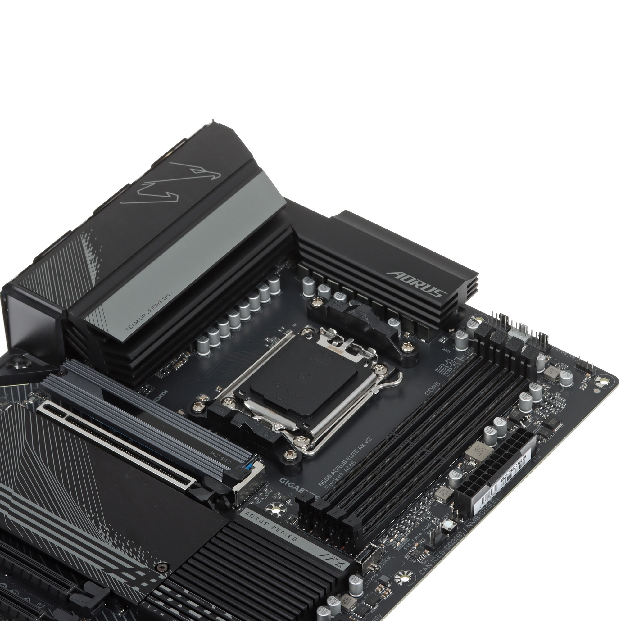 Материнская плата GIGABYTE B650 AORUS ELITE AX V2, AM5, AMD B650, 4xDDR5, 4xSATA, 3xM.2, 1xPCI-E 4.0