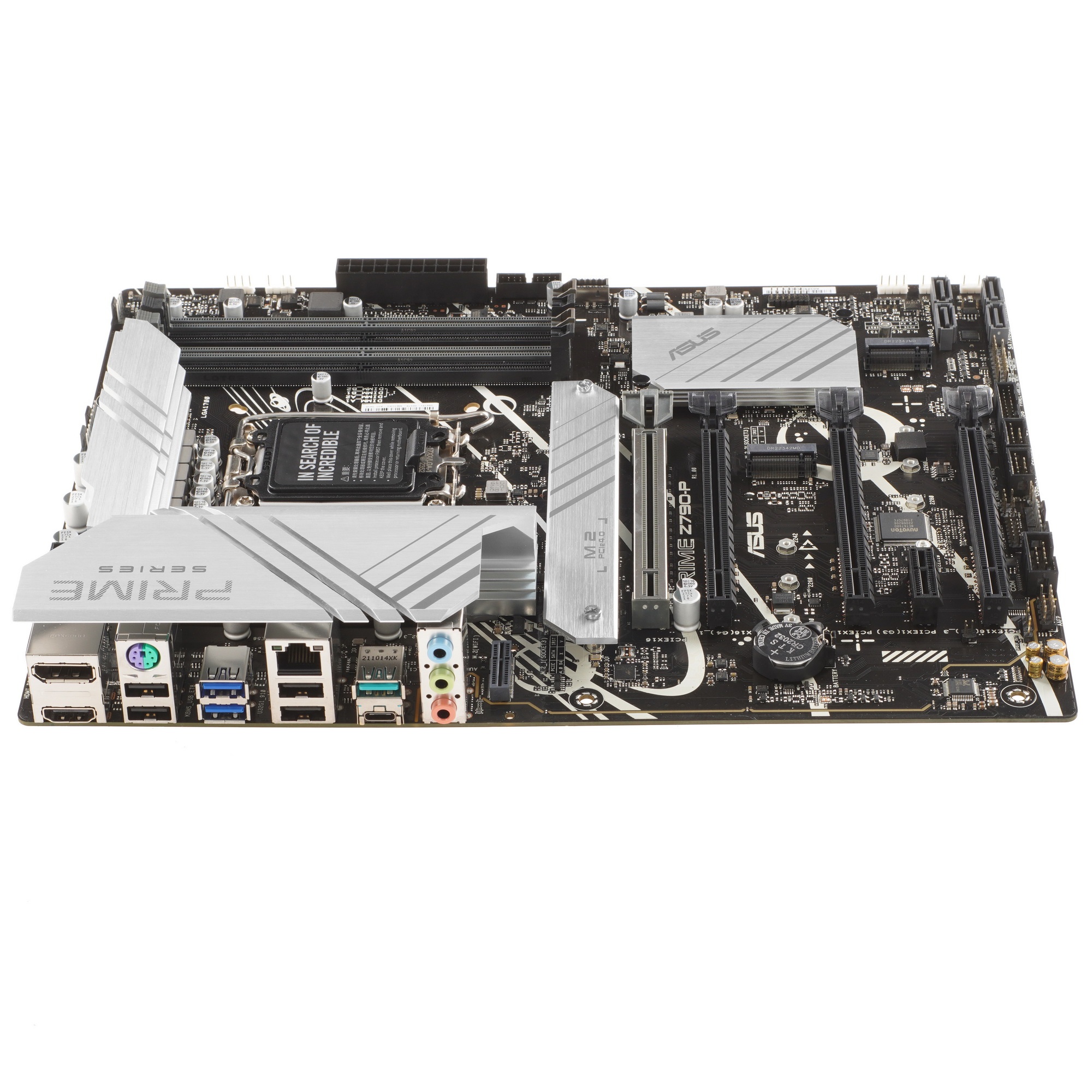 Материнская плата ASUS PRIME Z790-P, LGA 1700, Intel Z790, 4xDDR5, 4xSATA, 3xM.2 PCIe 4.0 x4, 1xPCIe