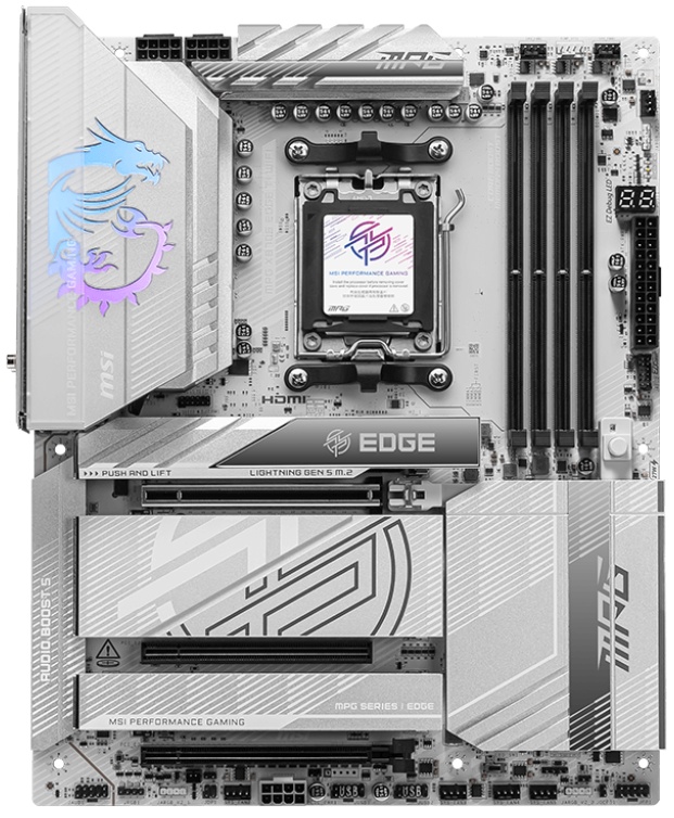 Материнская плата MSI AMD X870 SAM5 ATX MPG X870E EDGE TI WIFI