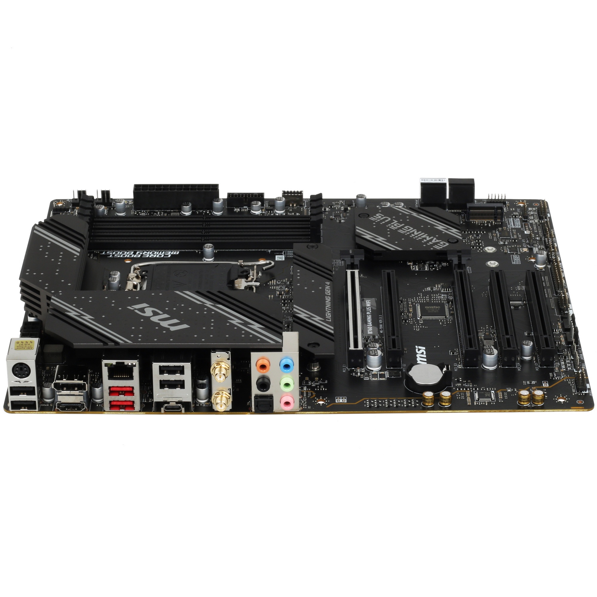 Материнская плата MSI B760 GAMING PLUS WIFI, LGA 1700, Intel B760, 4xDDR5, 4xSATA, 2xM.2, 1xPCI-E 4.