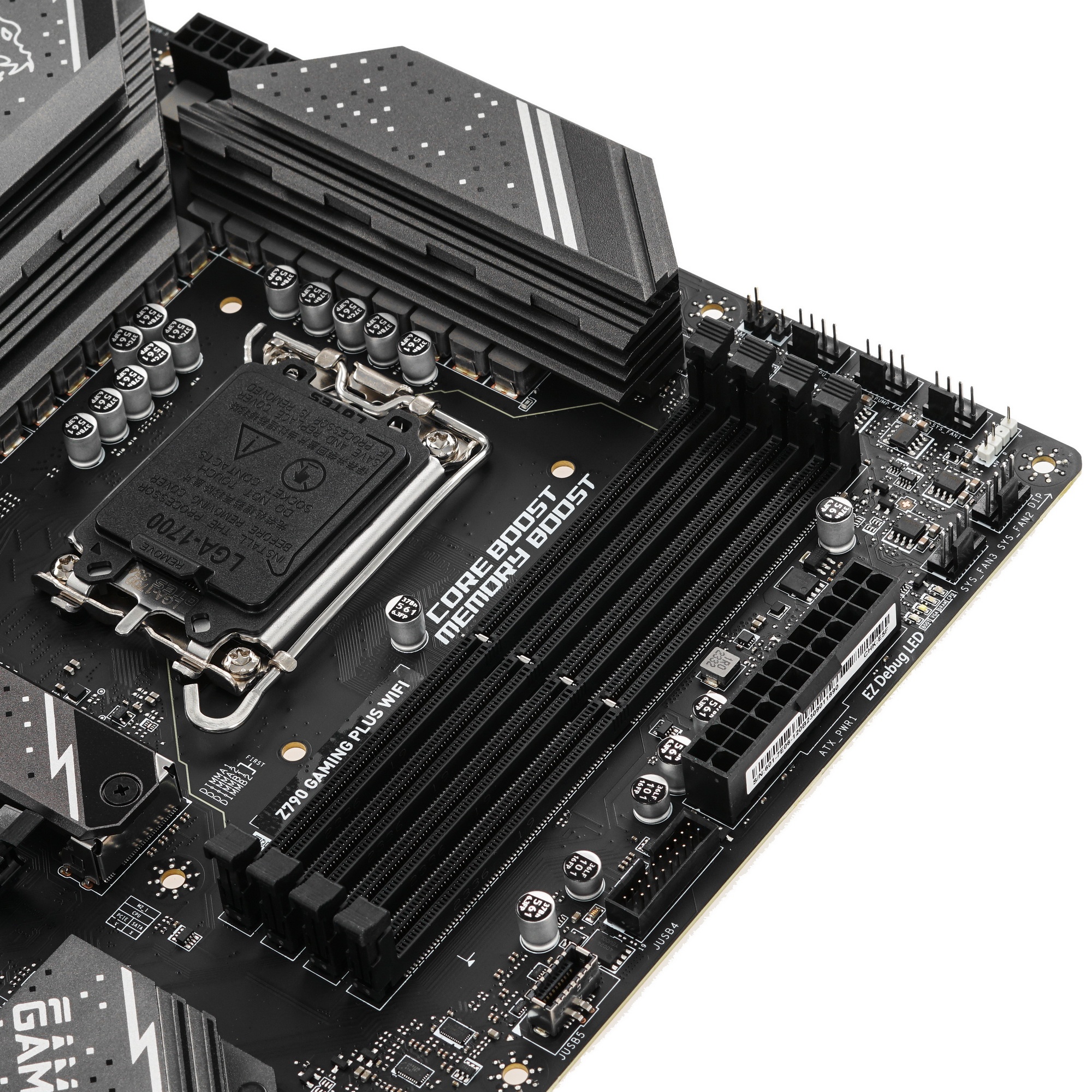 Материнская плата MSI Z790 GAMING PLUS WIFI, LGA 1700, 4xDDR5, 1xPCIe 5.0 x16, 1xPCIe 4.0 x16, 4xM.2
