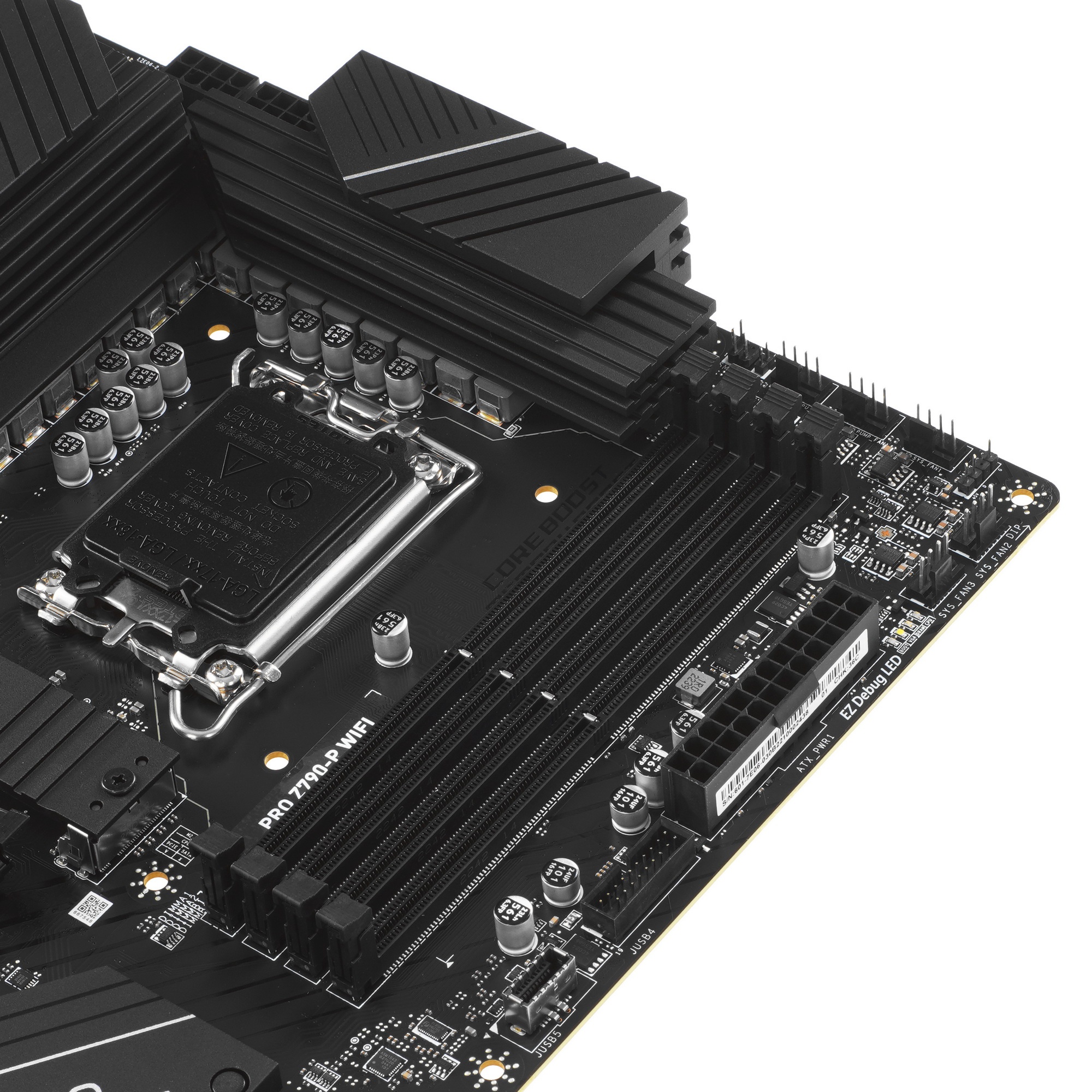 Материнская плата MSI PRO Z790-P WIFI, LGA 1700, Intel Z790, 4xDDR5, 6xSATA, 4xM.2, 1xPCIe 5.0 x16,