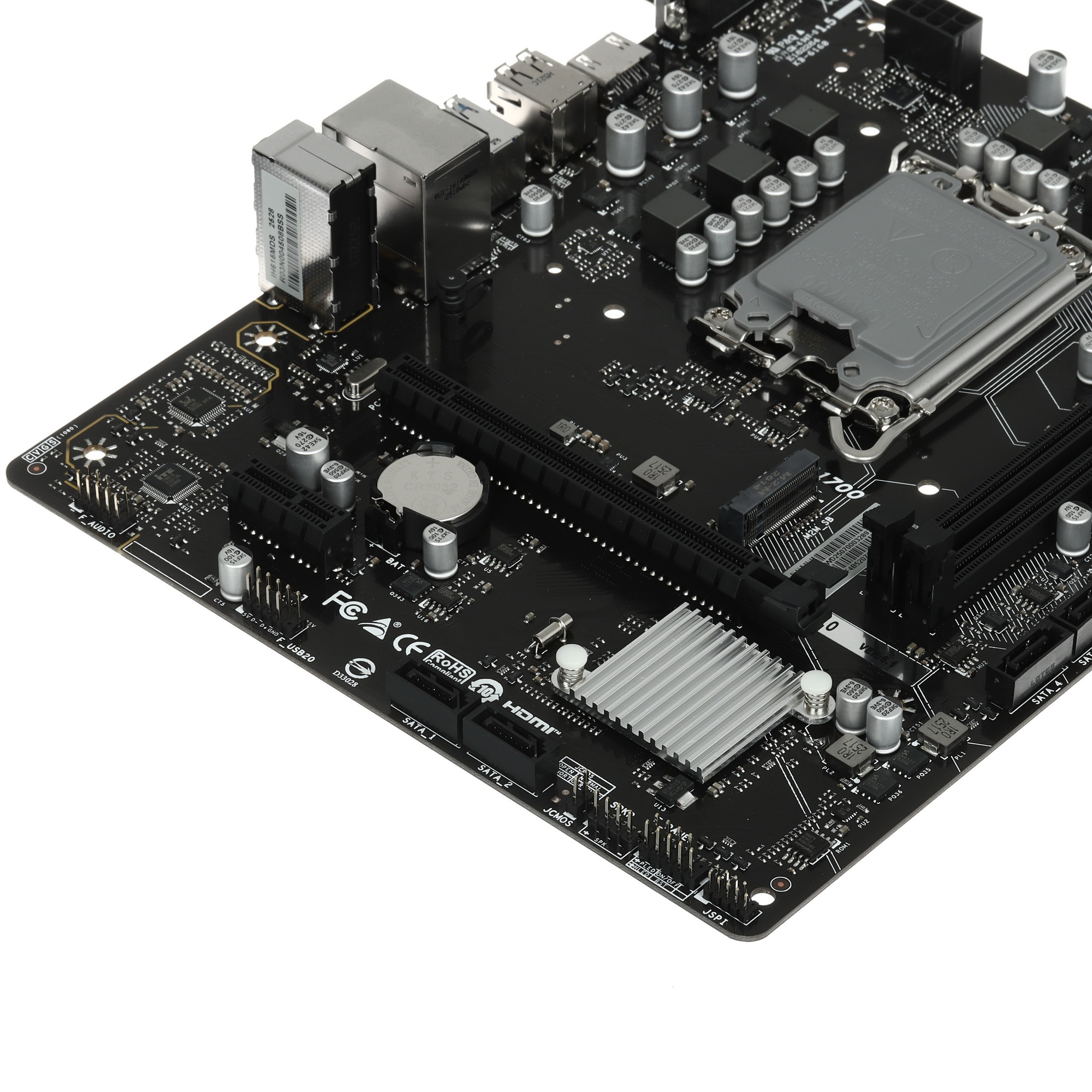 Материнская плата Biostar H610MHC 2.0 Soc-1700 Intel H610 2xDDR4 mATX AC`97 8ch(7.1) GbLAN RAID+VGA+