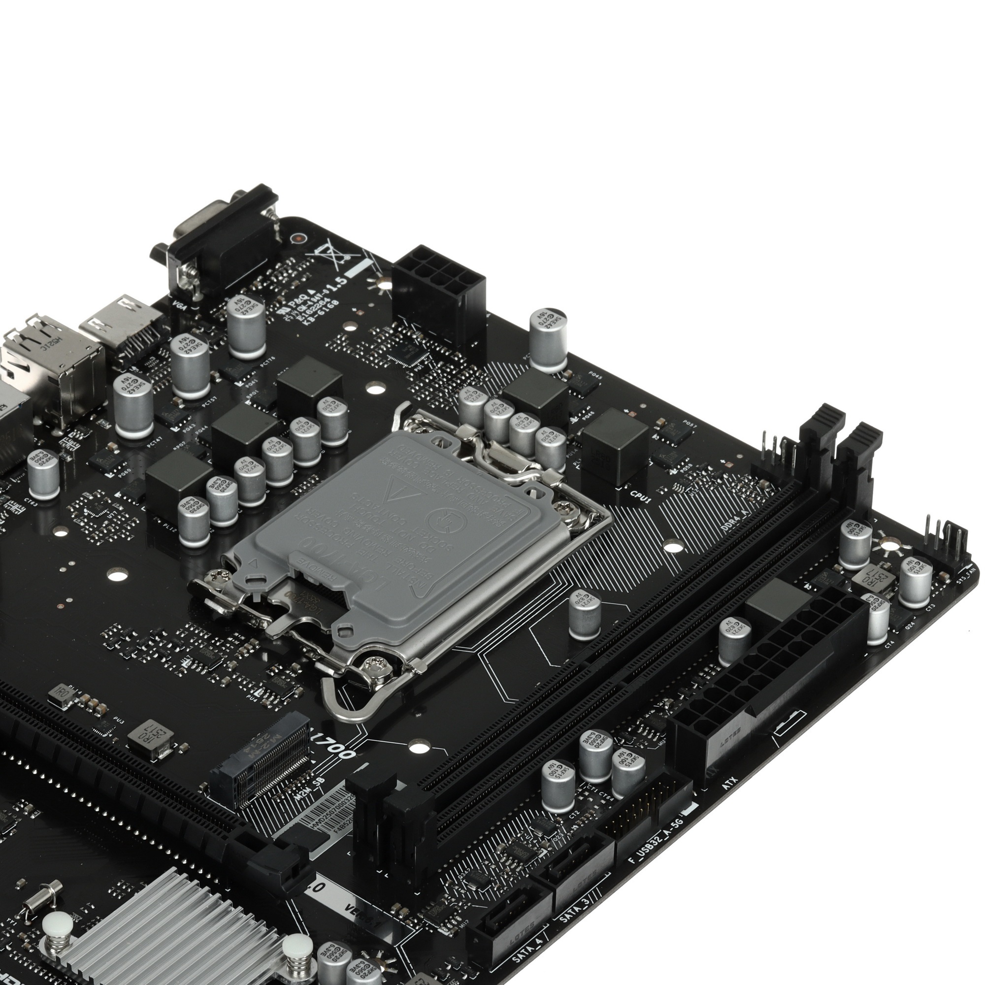 Материнская плата Biostar H610MHC 2.0 Soc-1700 Intel H610 2xDDR4 mATX AC`97 8ch(7.1) GbLAN RAID+VGA+