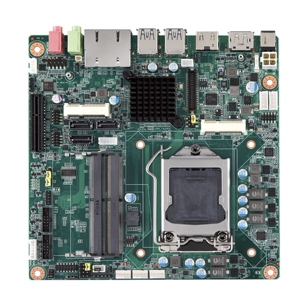 Материнская плата Advantech AIMB-285G2-00A2E, LGA 1151, Intel H110, 2xDDR4, 3xSATA, 1xPCIe 3.0 x4, 1
