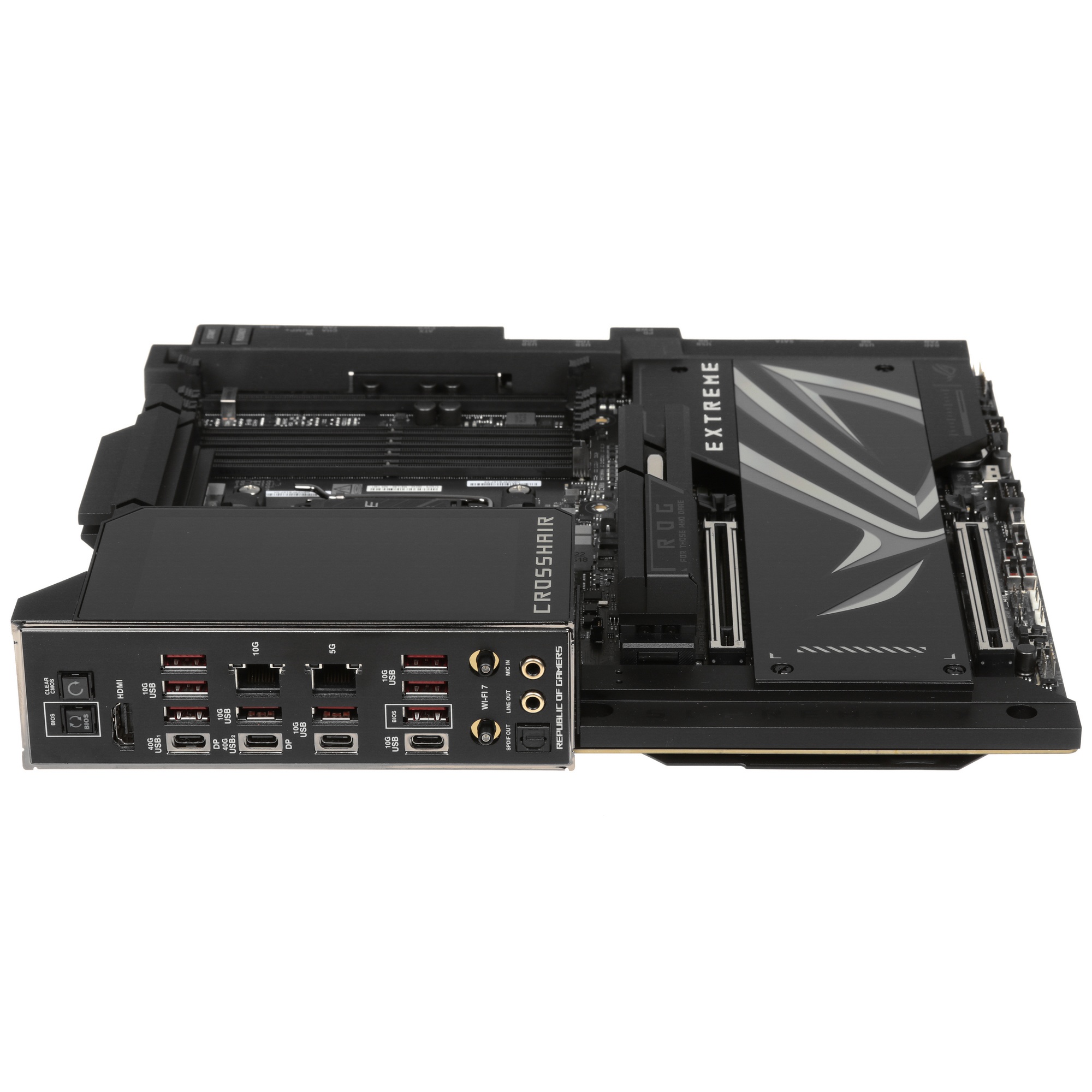 Материнская плата ASUS ROG CROSSHAIR X870E EXTREME AM5 E-ATX 4xDDR5 2xPCIe x16 5xM.2 4xUSB-C HDMI 5G