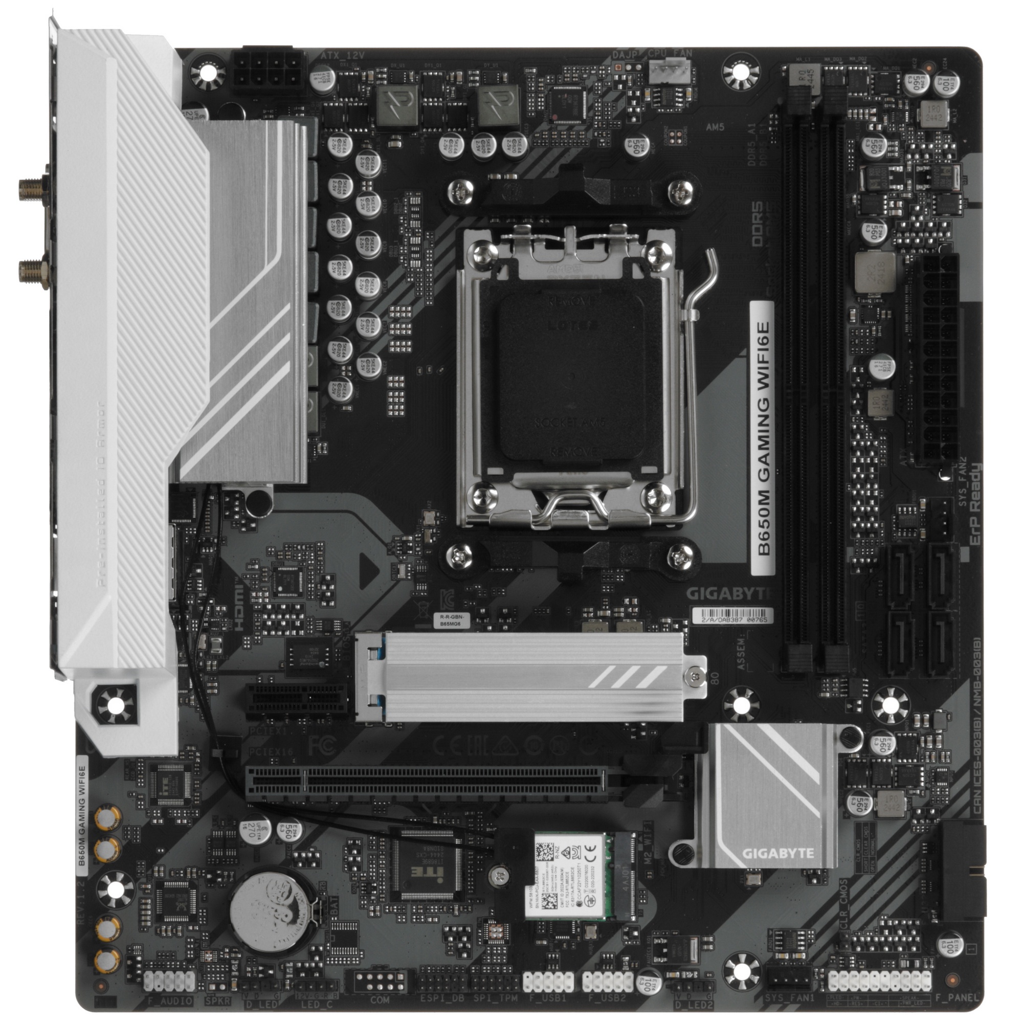 Материнская плата Gigabyte B650M GAMING WIFI6E