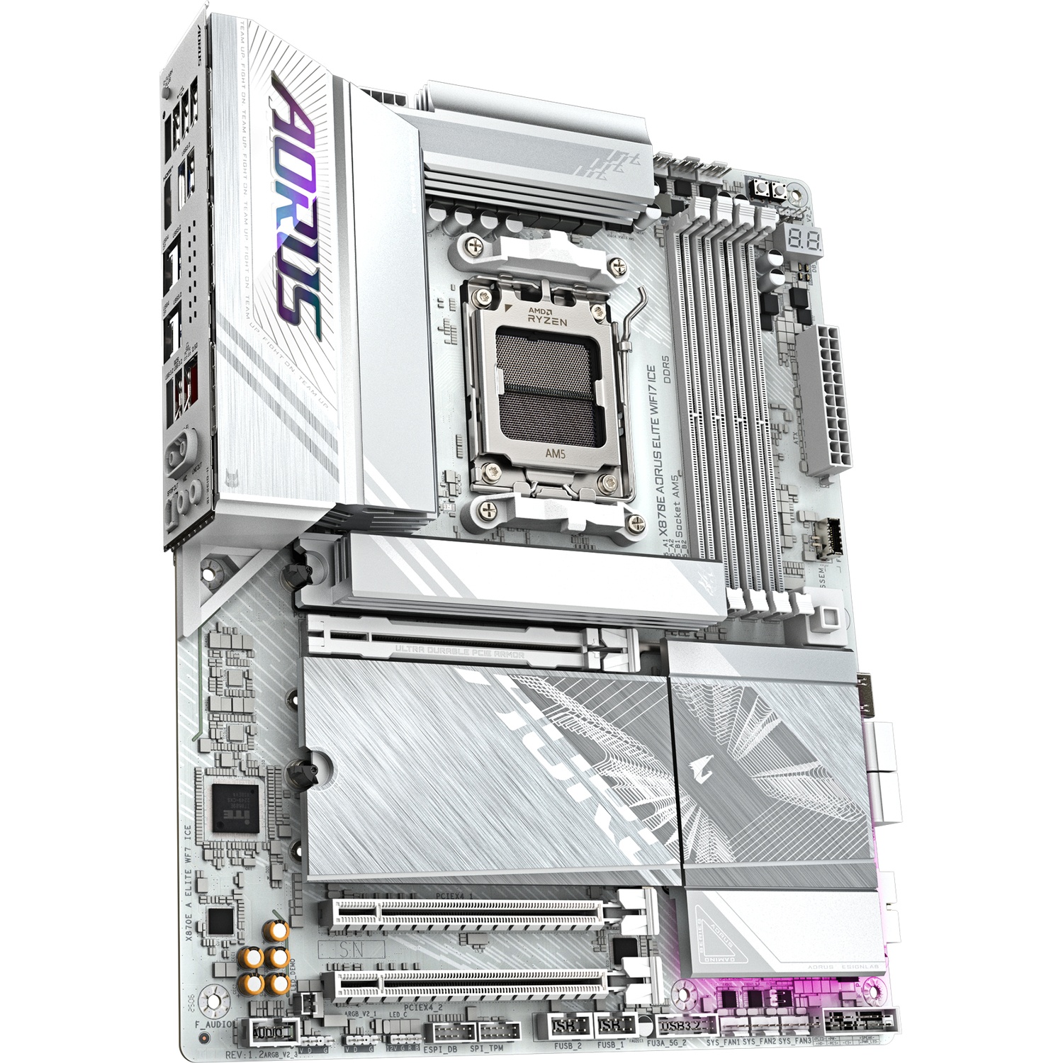 Материнская плата Gigabyte X870E A ELITE WF7 ICE