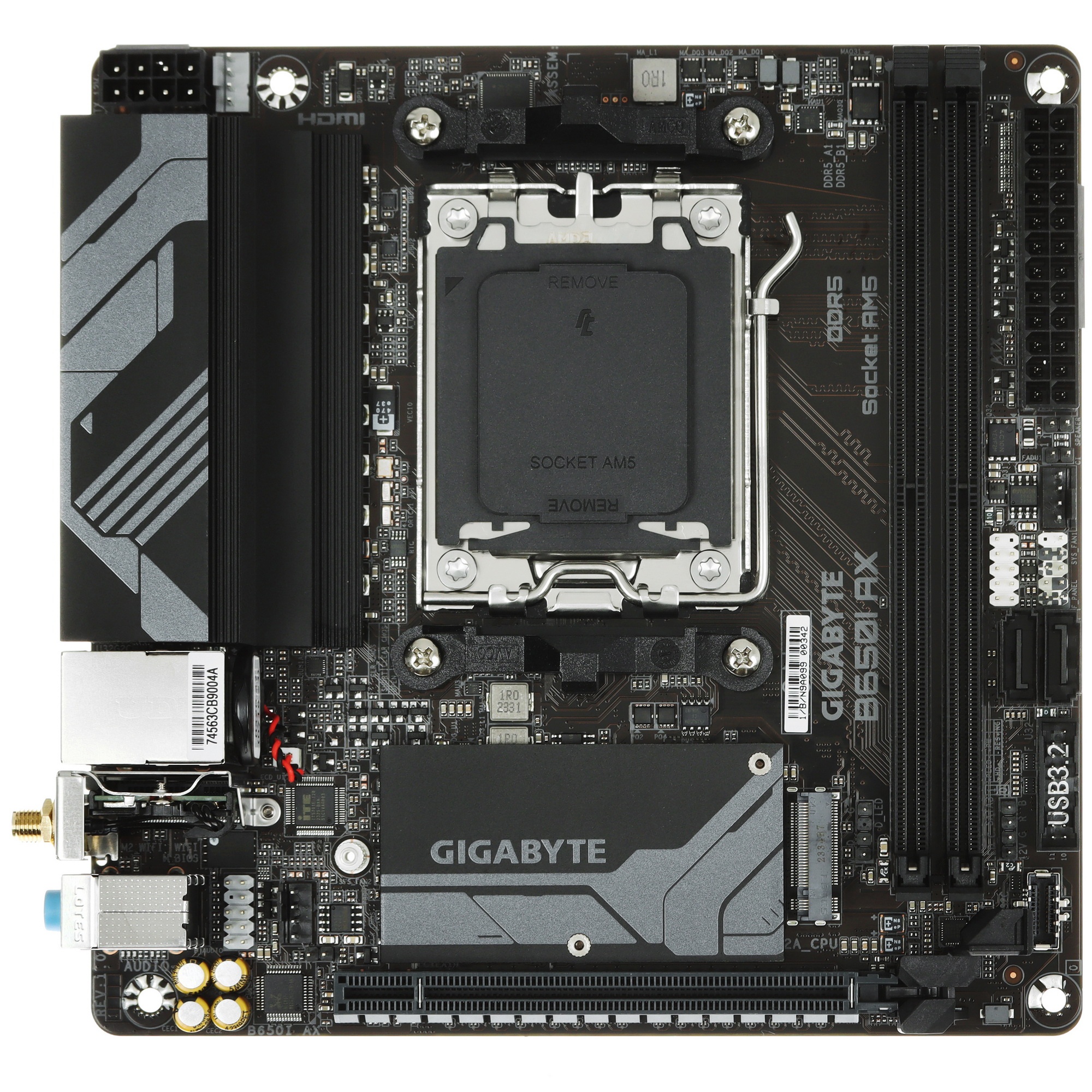 Материнская плата Gigabyte B650I AX