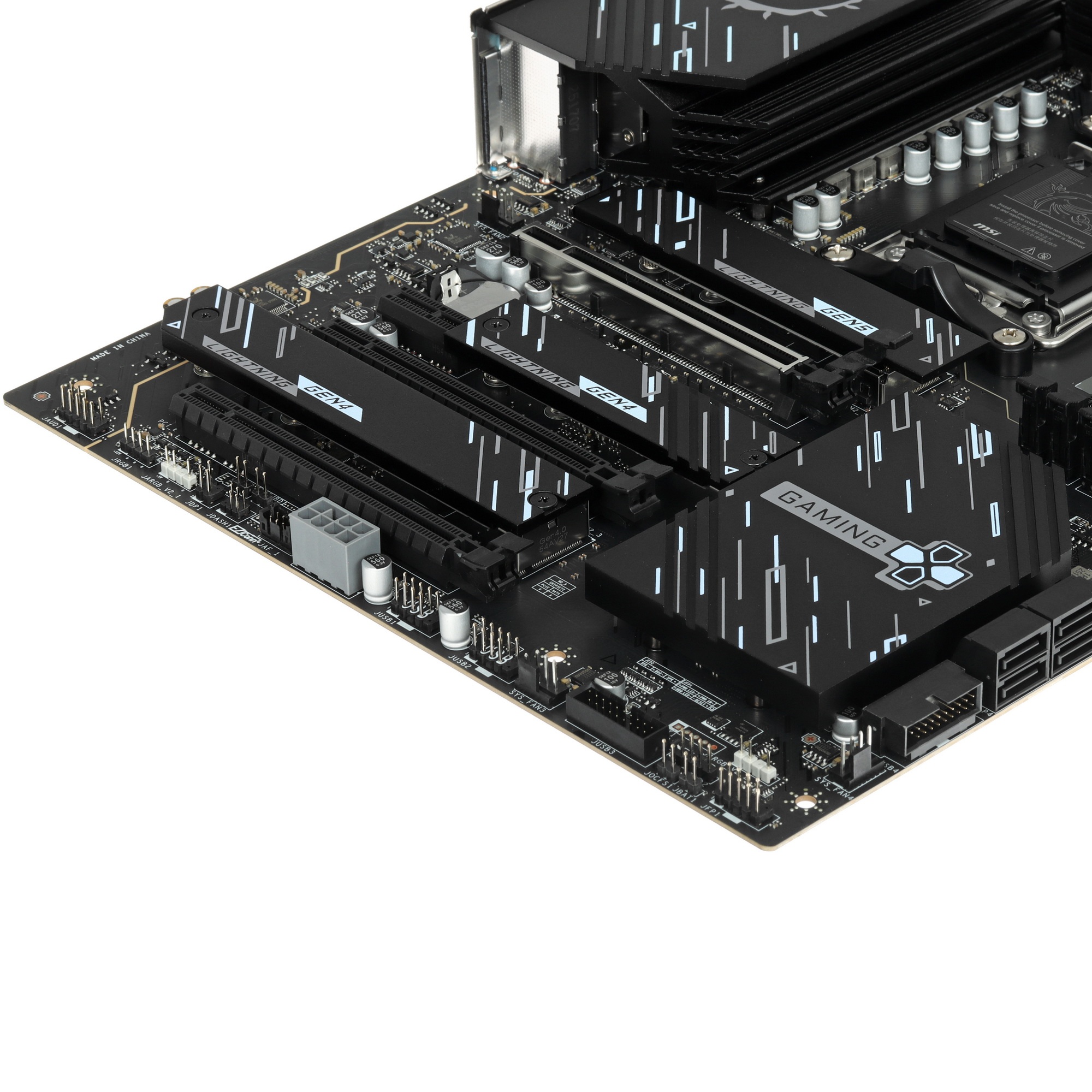 Материнская плата MSI X870E GAMING PLUS WIFI X870E, AM5, 4*DDR5, 3*PCIEx16, 1*PCIEx1, 3*M.2, 2*TypeC