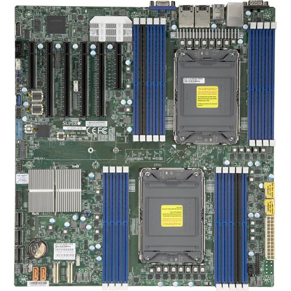 Серверная материнская плата Supermicro X12DPI-N6-B, сокет LGA4189, Intel C621A, DDR4 ECC, 18xDDR4, 4