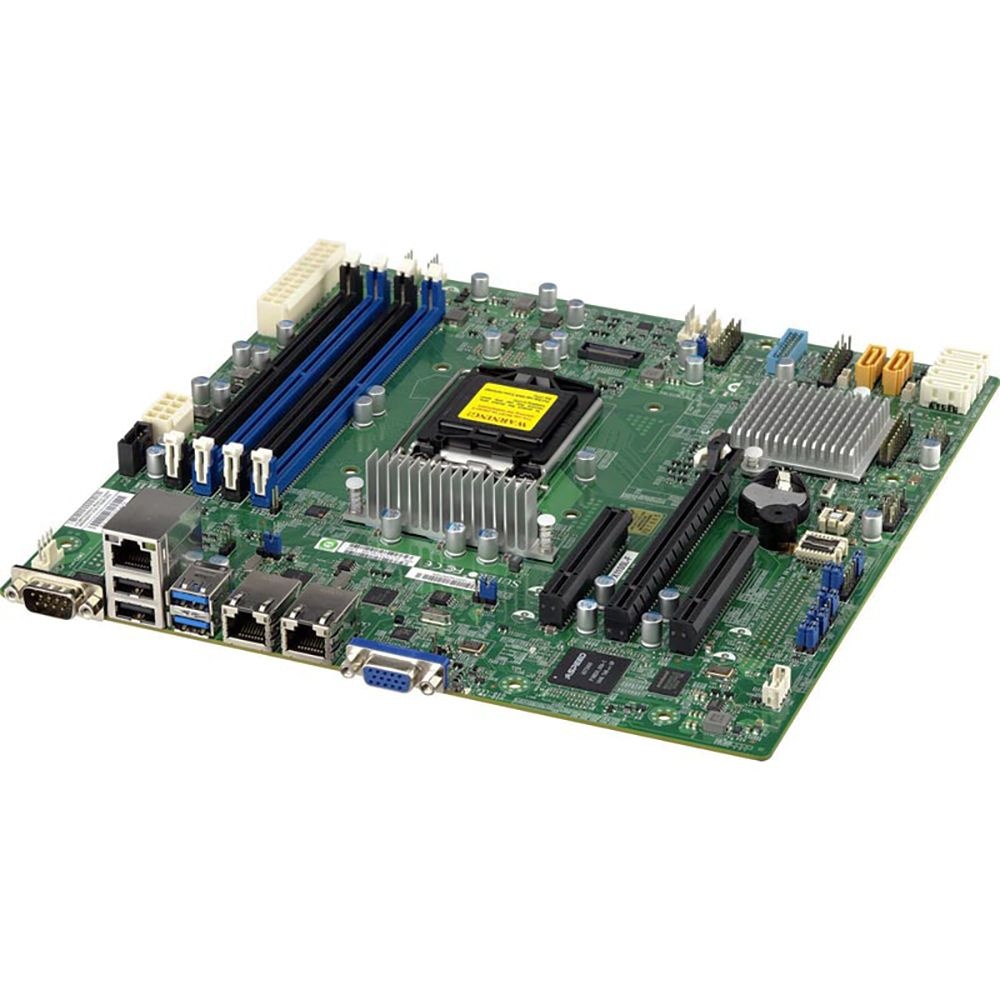 Материнская плата SuperMicro MBD-X11SSL-F-B Soc-1151 iC232 mATX 4xDDR4 6xSATA3 SATA RAID i210AT 2хGg
