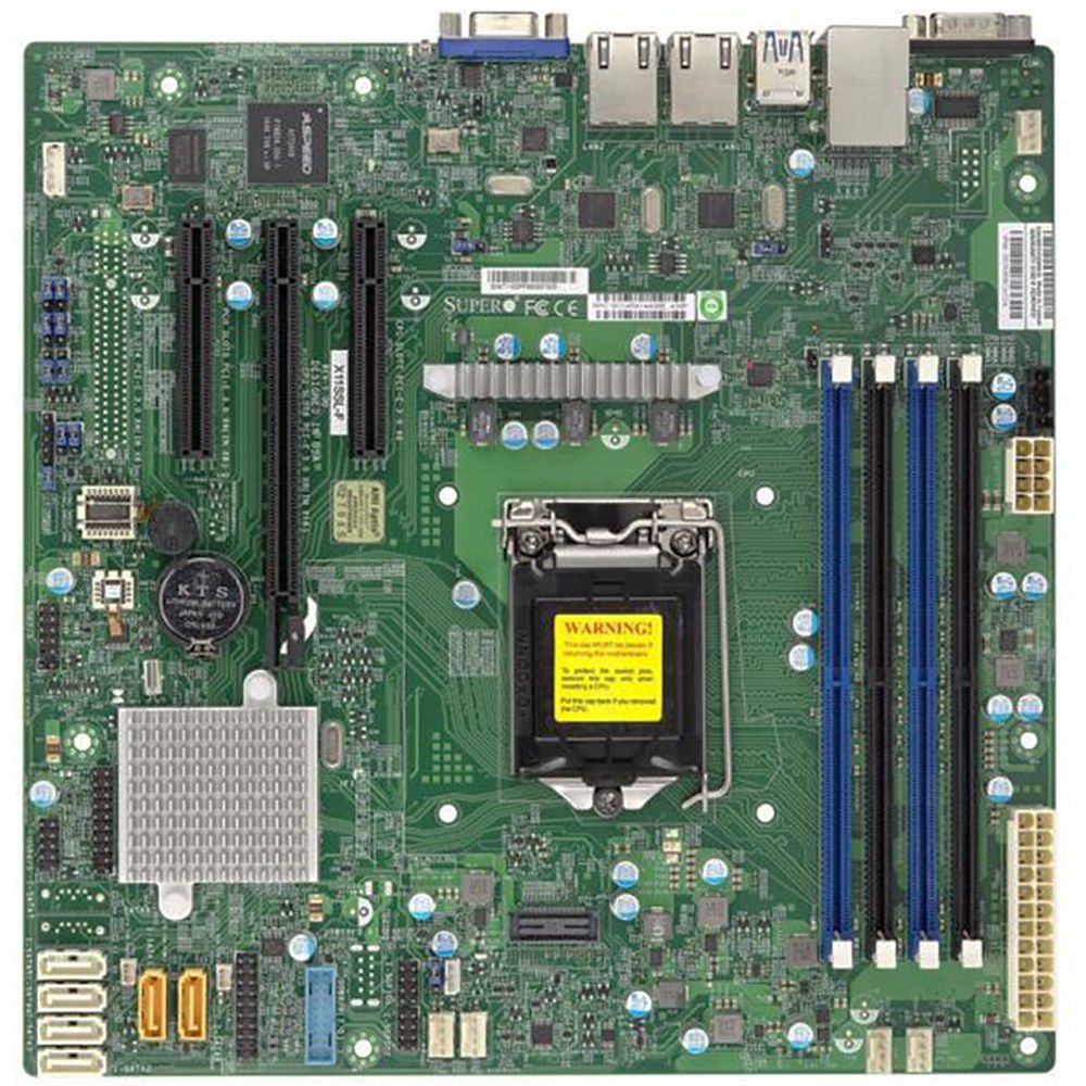 Материнская плата SuperMicro MBD-X11SSL-F-B Soc-1151 iC232 mATX 4xDDR4 6xSATA3 SATA RAID i210AT 2хGg