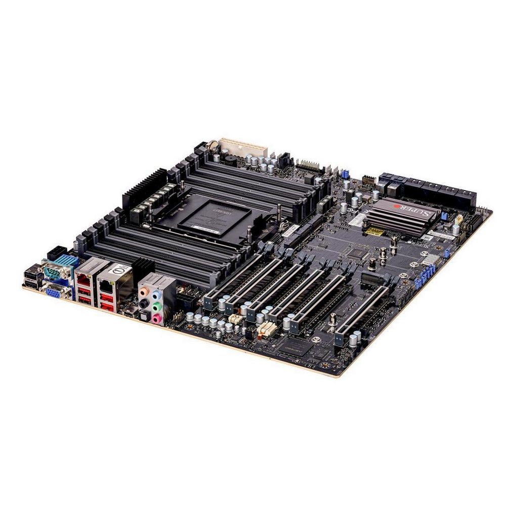 Материнская плата Supermicro MBD-X13SWA-TF-B, LGA 4677, Intel W790, 16xDDR5, 8xSATA, 4xM.2, 6xPCI-E