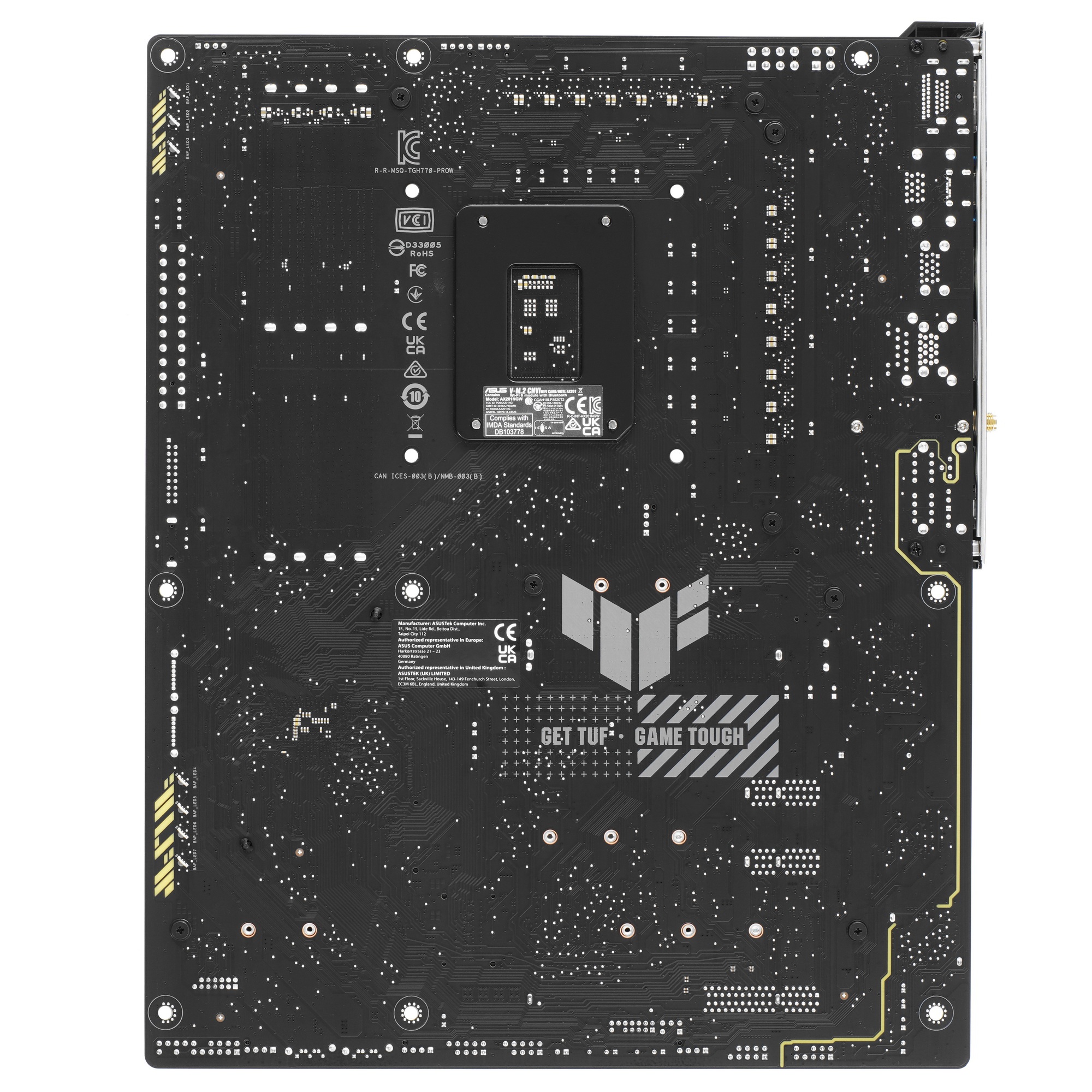 Материнская плата ASUS TUF GAMING H770-PRO WIFI, LGA 1700, Intel H770, 4xDDR5, 4xSATA, 4xM.2, 1xPCIe