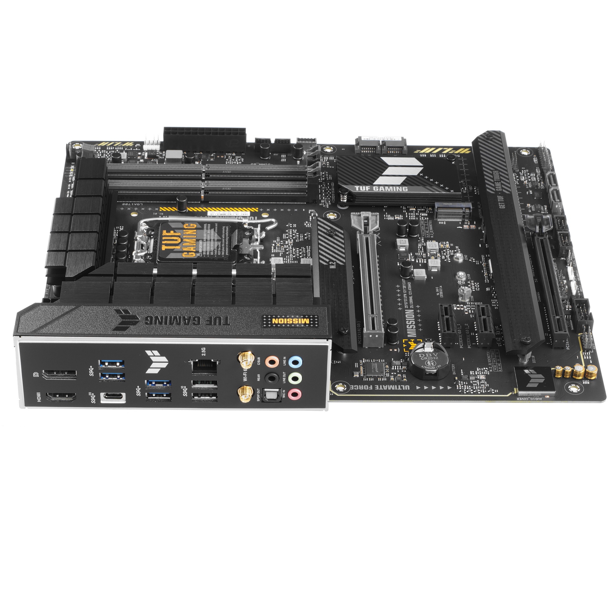 Материнская плата ASUS TUF GAMING H770-PRO WIFI, LGA 1700, Intel H770, 4xDDR5, 4xSATA, 4xM.2, 1xPCIe
