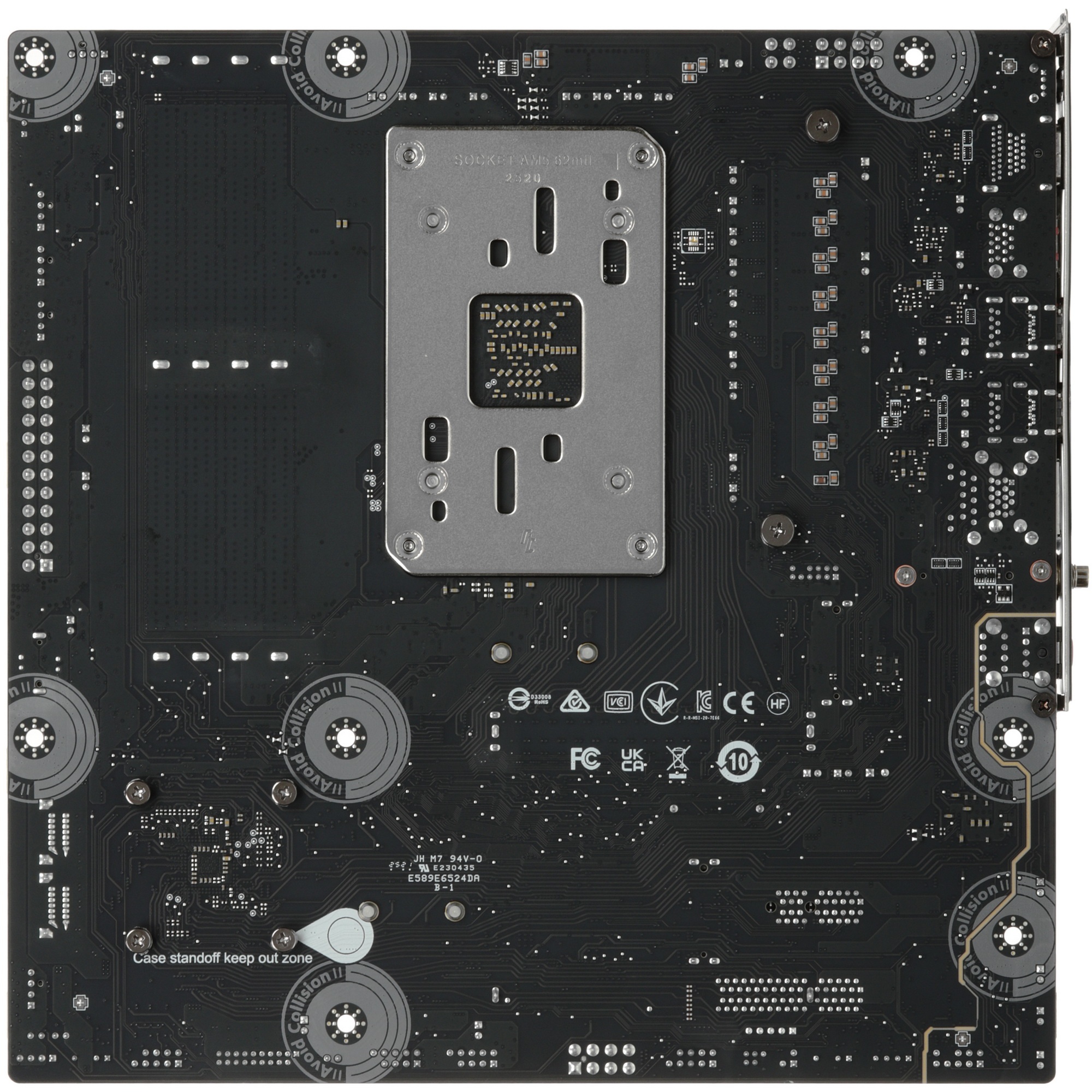 Материнская плата MSI PRO B850M-A WIFI, AM5, AMD B850, 4xDDR5, 4xSATA, 2xM.2, 1xPCIe 5.0 x16, 1xPCIe