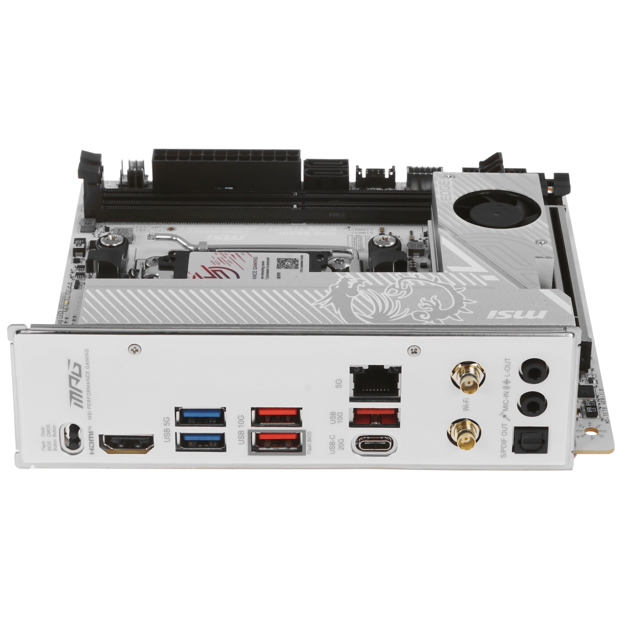Материнская плата MSI AMD B850 SAM5 MITX MPG B850I EDGE TI WIFI