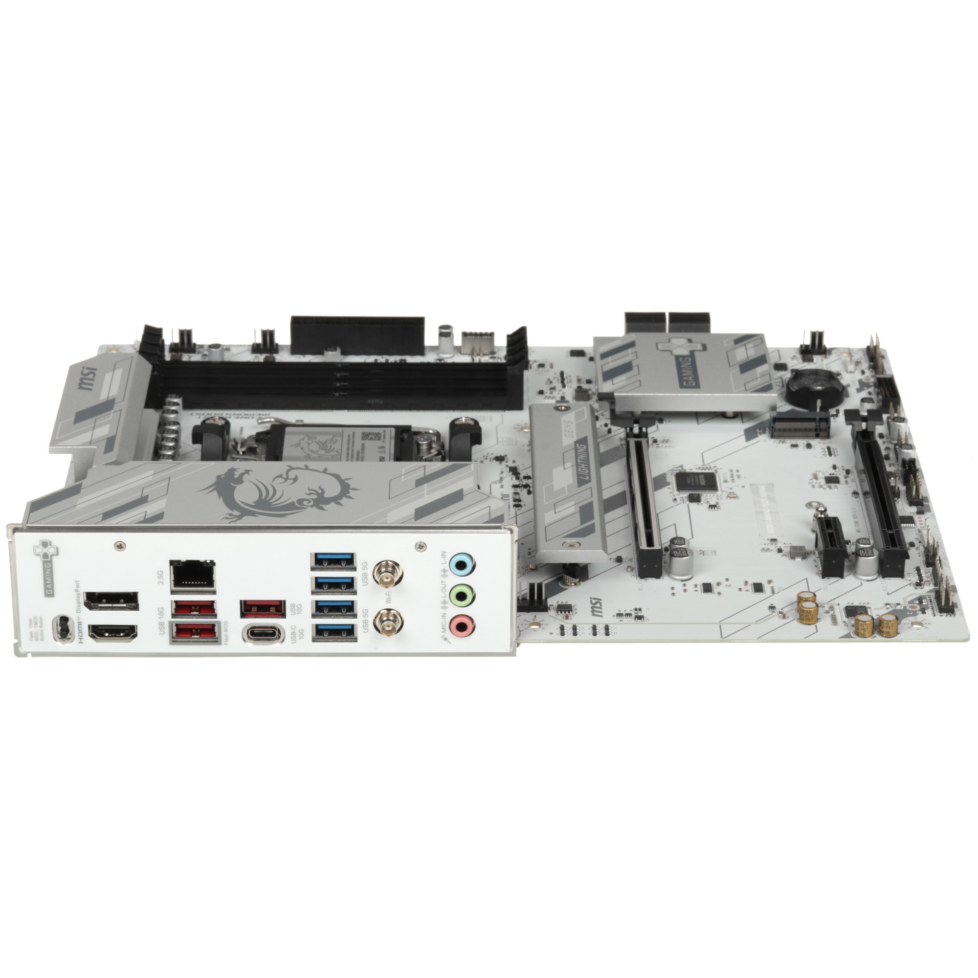 Материнская плата MSI B850 GAMING PLUS WIFI6E B850, AM5, 4*DDR5, 2*PCIEx16, 1*PCIEx1, 2*M.2, 2*TypeC