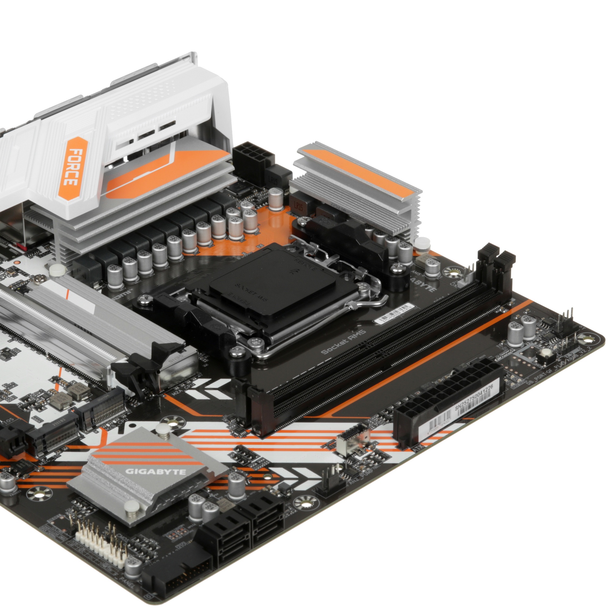 Материнская плата Gigabyte B850M FORCE SocketAM5 AMD B850 2xDDR5 mATX AC`97 8ch(7.1) 2.5Gg RAID+HDMI