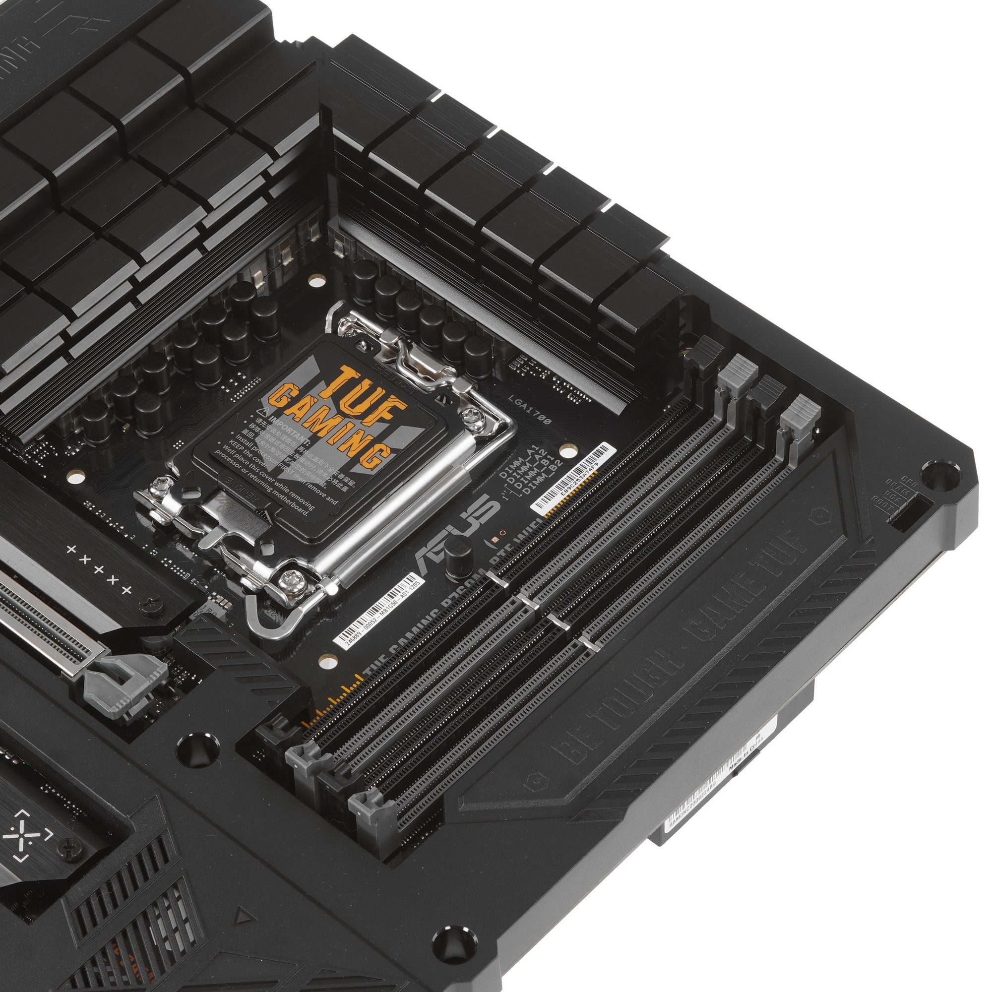 Материнская плата ASUS TUF GAMING B760M-BTF WIFI, LGA 1700, Intel B760, 4xDDR5, 4xSATA, 3xM.2, 1xPCI