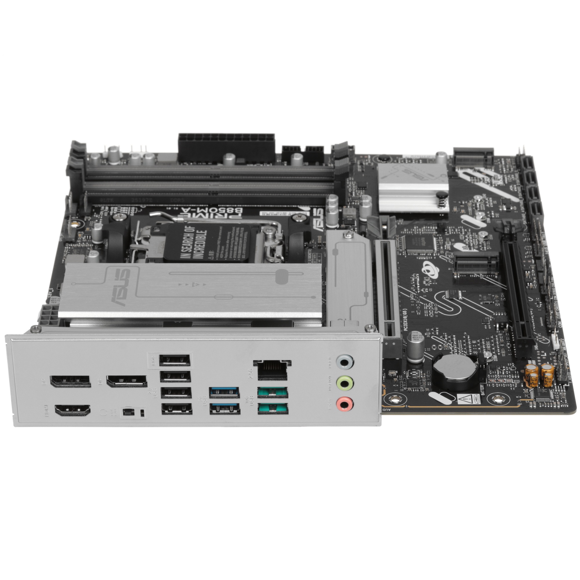 Материнская плата ASUS PRIME B850M-A-CSM AM5 mATX 4xDDR5 2xPCIEx16 3xM.2 2xDP HDMI 2.5GLAN