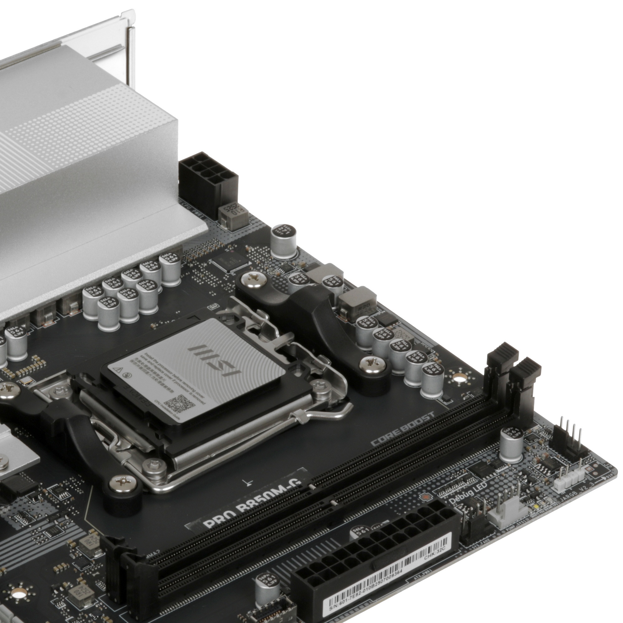 Материнская плата MSI PRO B850M-G SocketAM5 AMD B850 2xDDR5 mATX AC`97 8ch(7.1) 5Gigabit RAID+HDMI+D