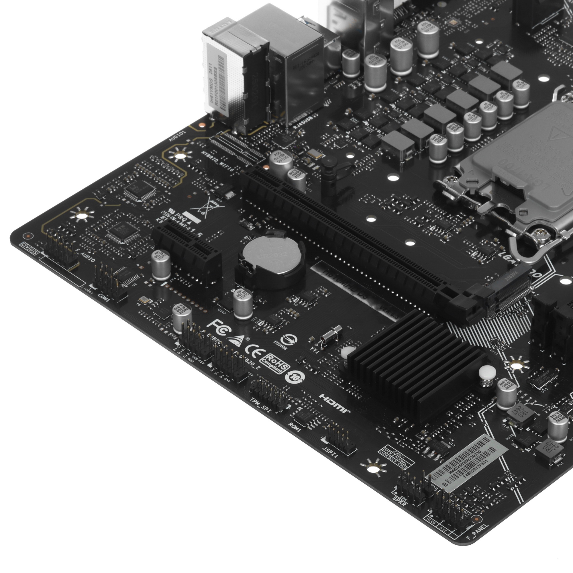Материнская плата Biostar H610MHD D5 Soc-1700 Intel H610 mATX AC`97 8ch(7.1) GbLAN RAID+DVI+HDMI