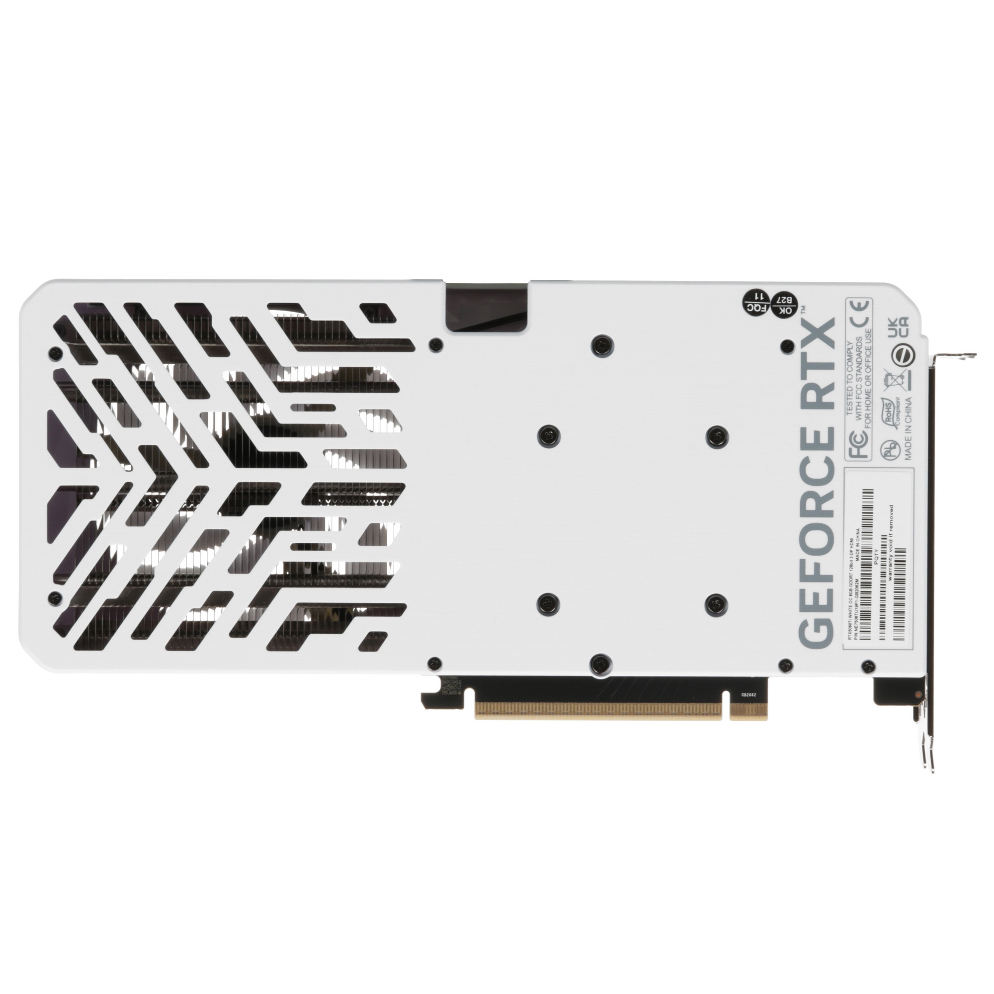 Видеокарта Palit RTX5060Ti WHITE OC 8GB GDDR7 128bit 3xDP HDMI 2FAN RTL