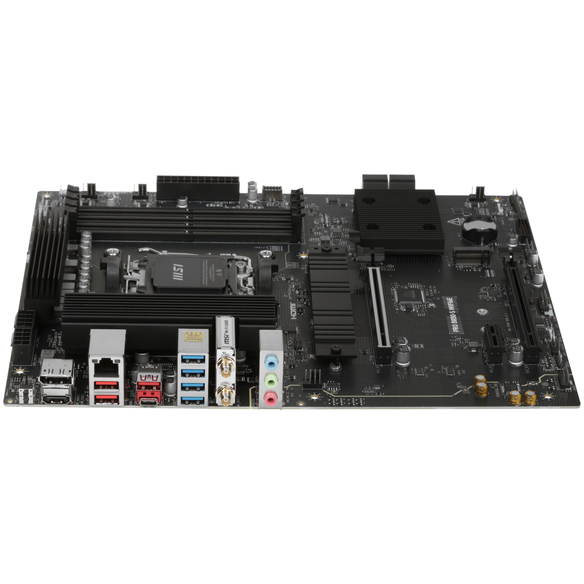 Материнская плата MSI PRO B850-S WIFI6E SocketAM5 AMD B850 4xDDR5 ATX AC`97 8ch(7.1) 2.5Gg RAID+HDMI