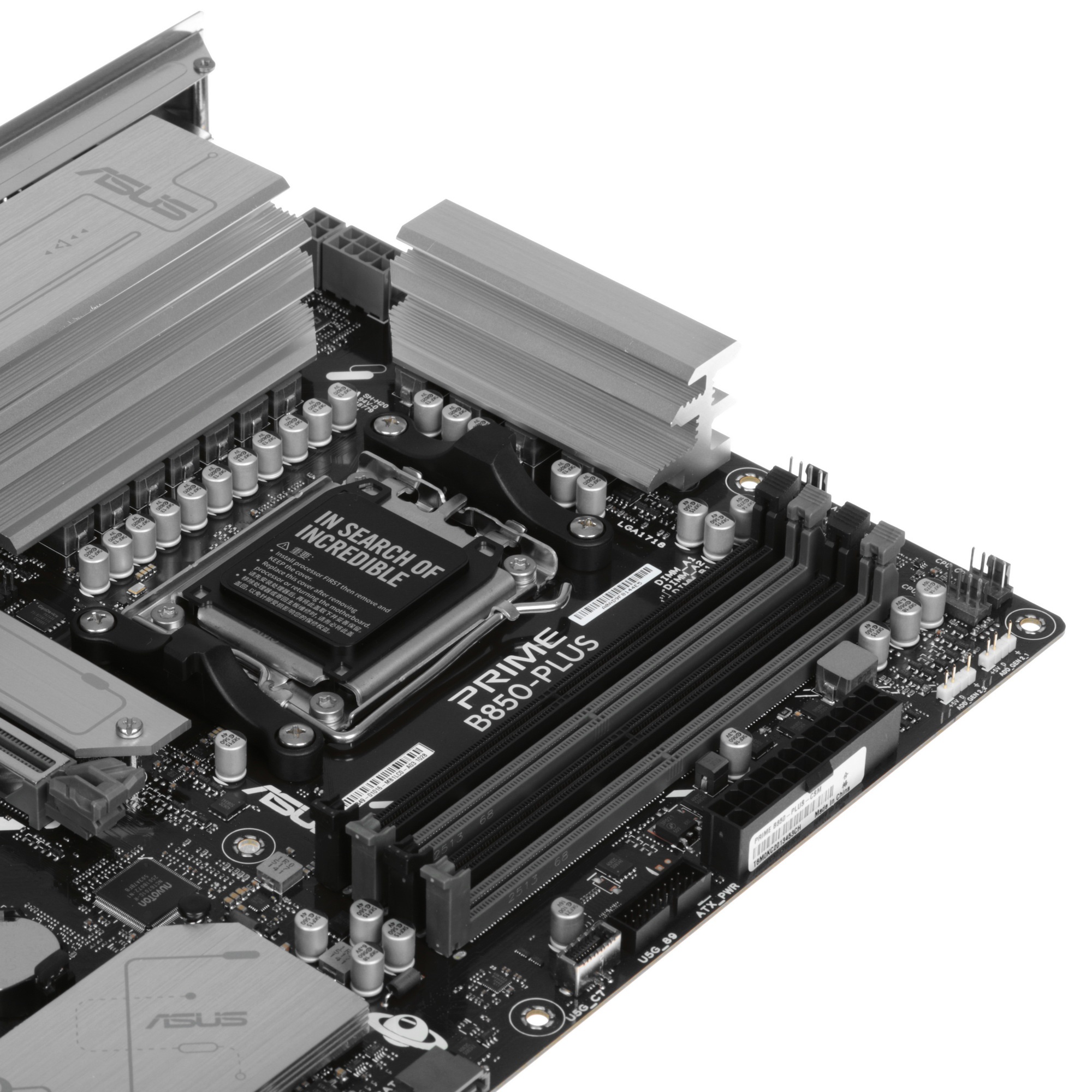 Материнская плата ASUS PRIME B850-PLUS-CSM AM5 ATX 4xDDR5 2xPCIEx16 3xM.2 USB-C DP HDMI 2.5GLAN