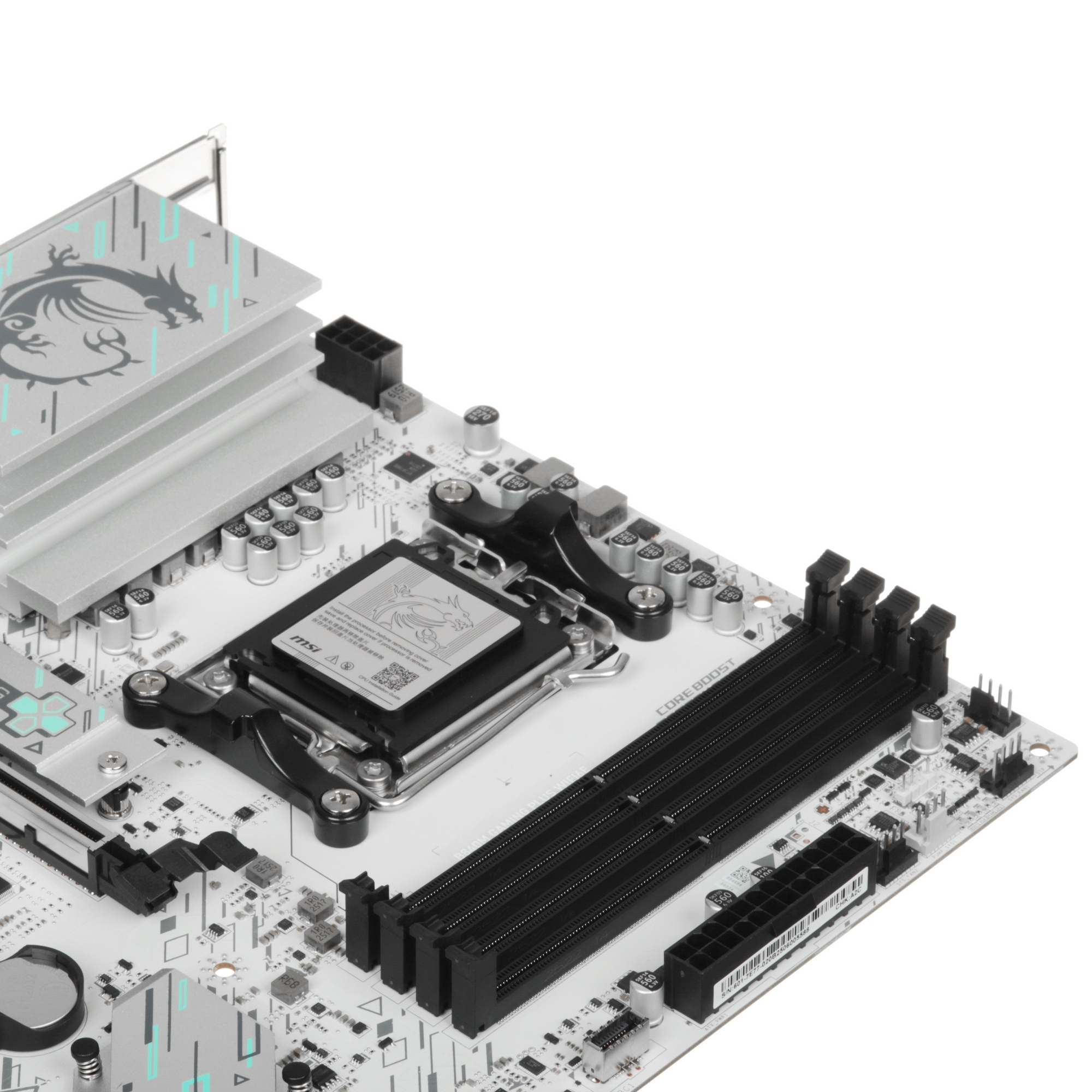 Материнская плата MSI B840M GAMING PLUS WIFI6E, AM5, AMD B840, 4xDDR5, 4xSATA, 2xM.2, 1xPCIe 4.0 x16
