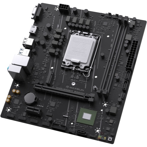 Материнская плата Maxsun MS-Challenger B660M 2.5G B660, LGA1700, 2*DDR4, 1*PCIEx16, 1*PCIEx1, 1*M.2,