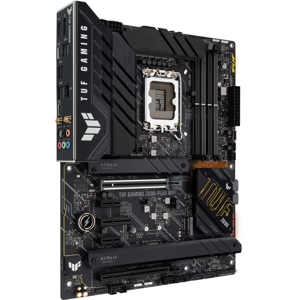 Материнская плата ASUS TUF GAMING Z690-PLUS WIFI, LGA1700, Z690, 4*DDR5, DP+HDMI, CrossFireX, SATA3