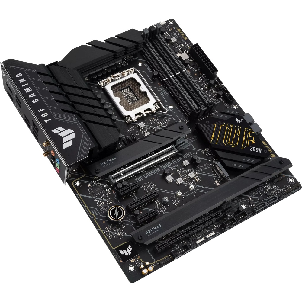 Материнская плата ASUS TUF GAMING Z690-PLUS WIFI, LGA1700, Z690, 4*DDR5, DP+HDMI, CrossFireX, SATA3
