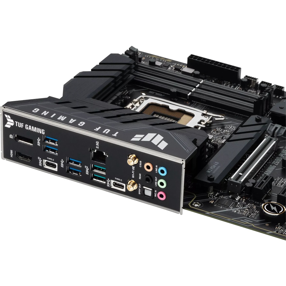 Материнская плата ASUS TUF GAMING Z690-PLUS WIFI, LGA1700, Z690, 4*DDR5, DP+HDMI, CrossFireX, SATA3