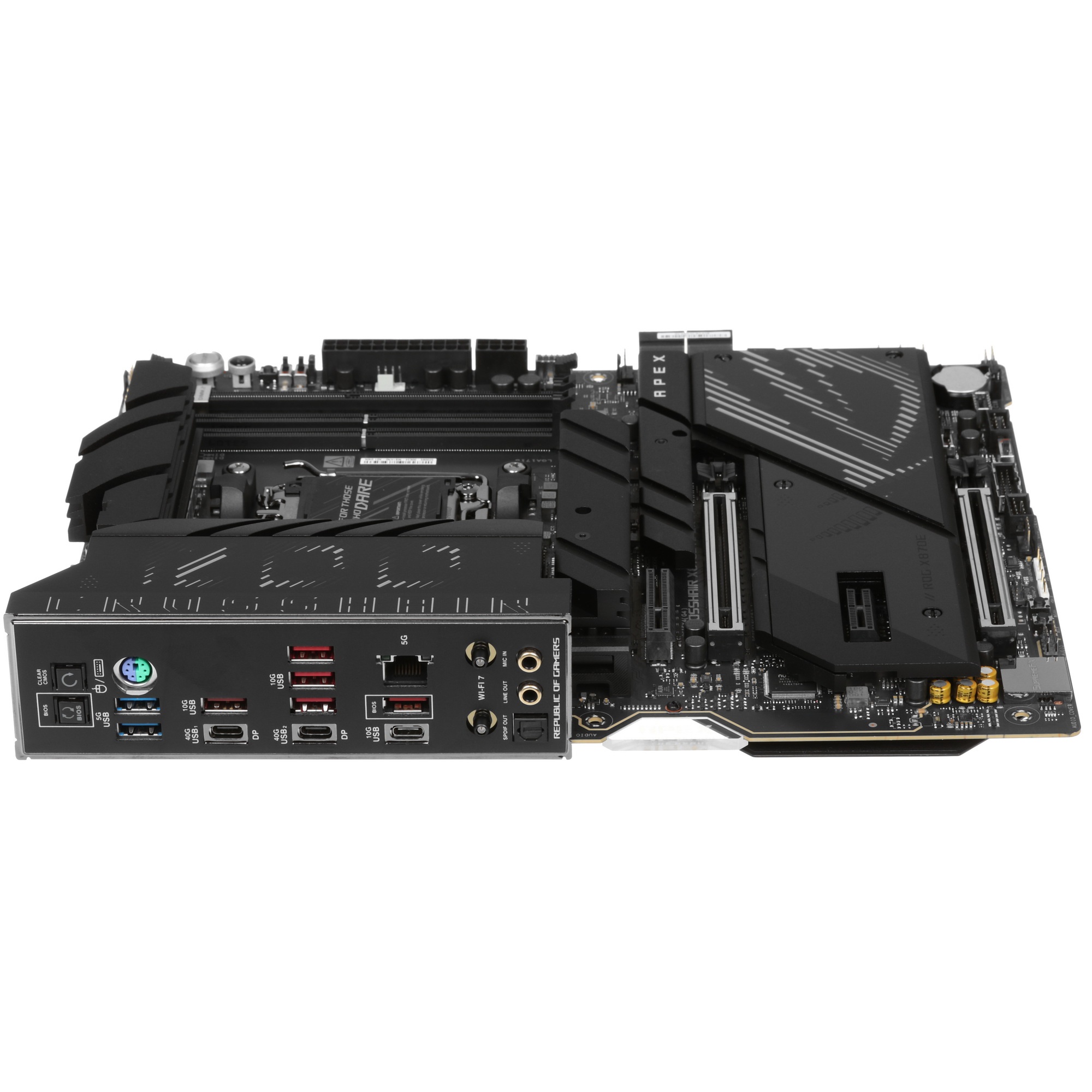 Материнская плата Asus ROG CROSSHAIR X870E APEX SocketAM5 AMD X870E 2xDDR5 ATX AC`97 8ch(7.1) 5Gigab