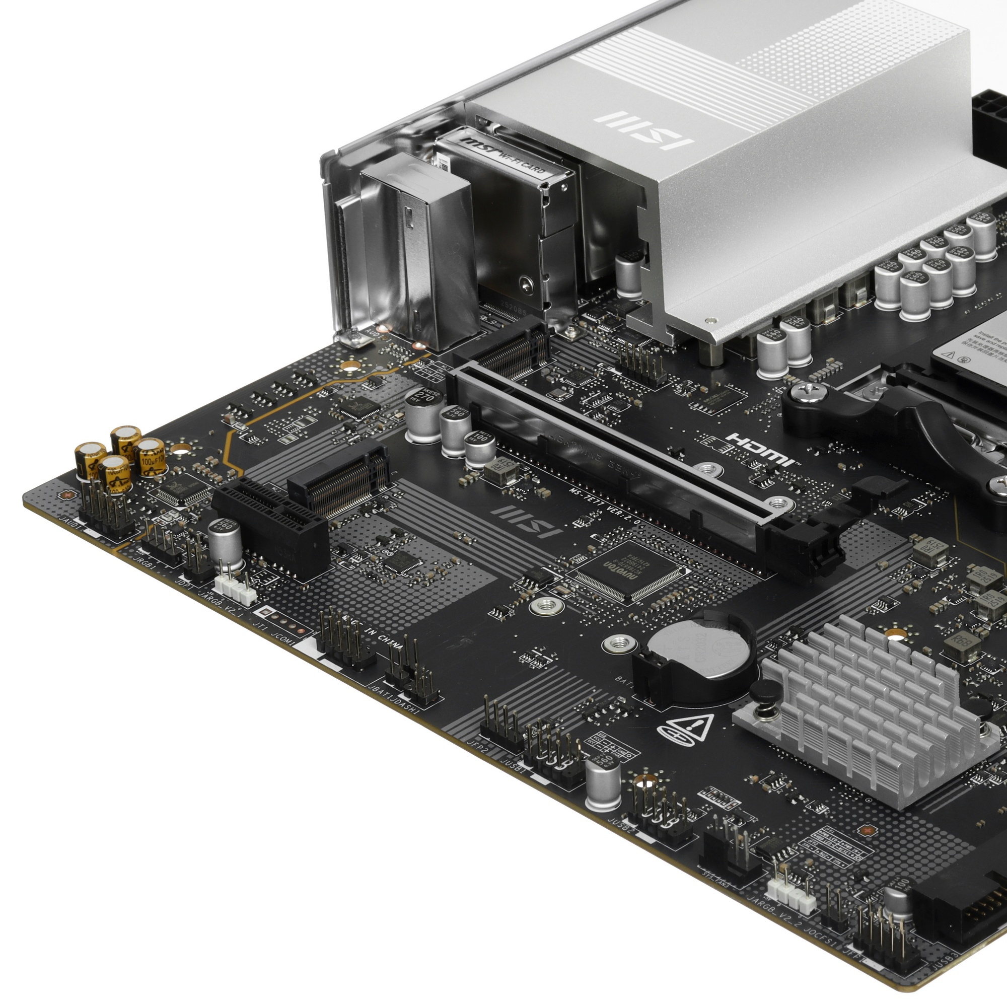 Материнская плата MSI PRO B840M-P WIFI6E SocketAM5 AMD B840 4xDDR5 ATX AC`97 8ch(7.1) 2.5Gg RAID+HDM