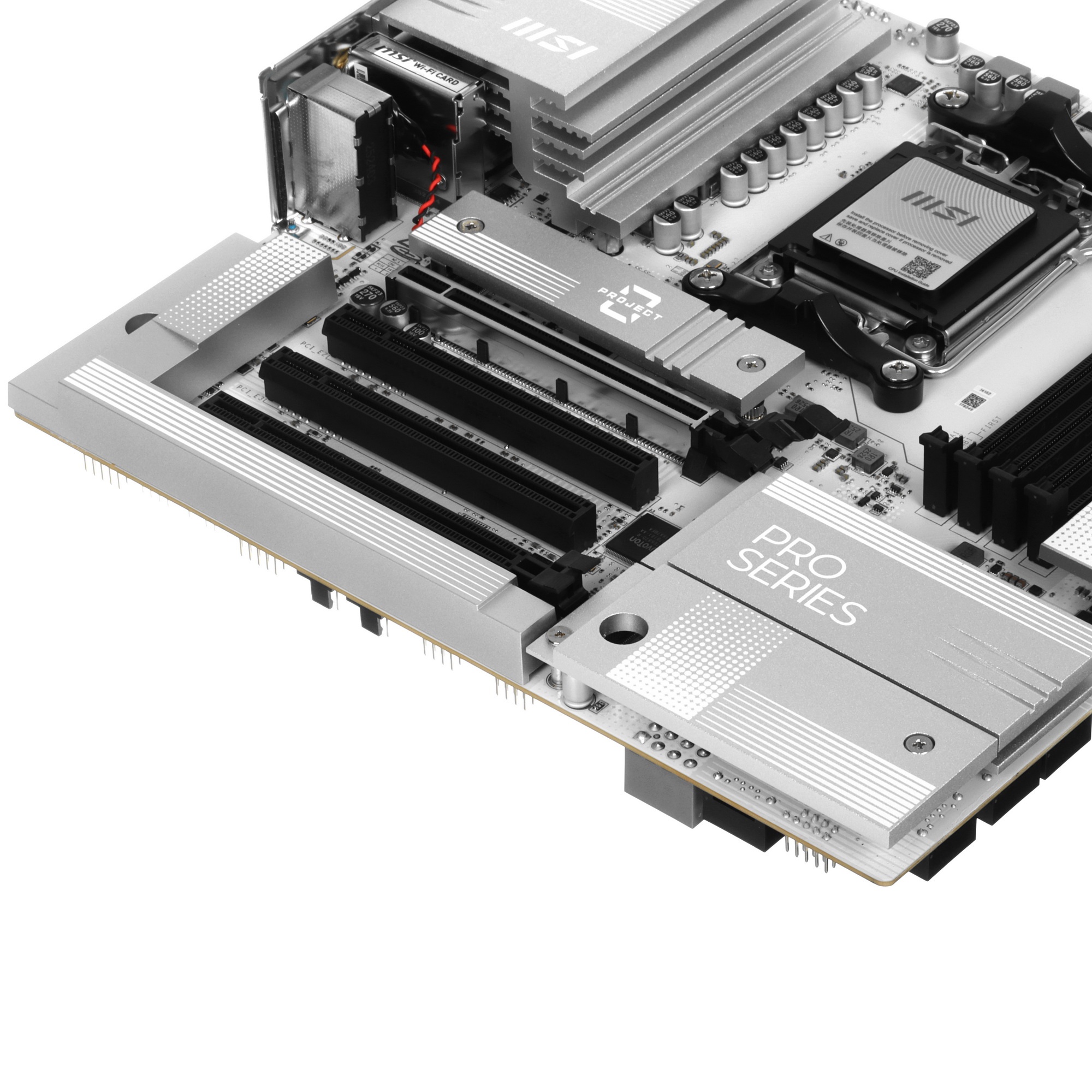 Материнская плата MSI PRO B850M-A WIFI PZ B850, AM5, 4*DDR5, 4*PCIEx16, 2*M.2, 3*TypeC, 3*USB3.2Gen2