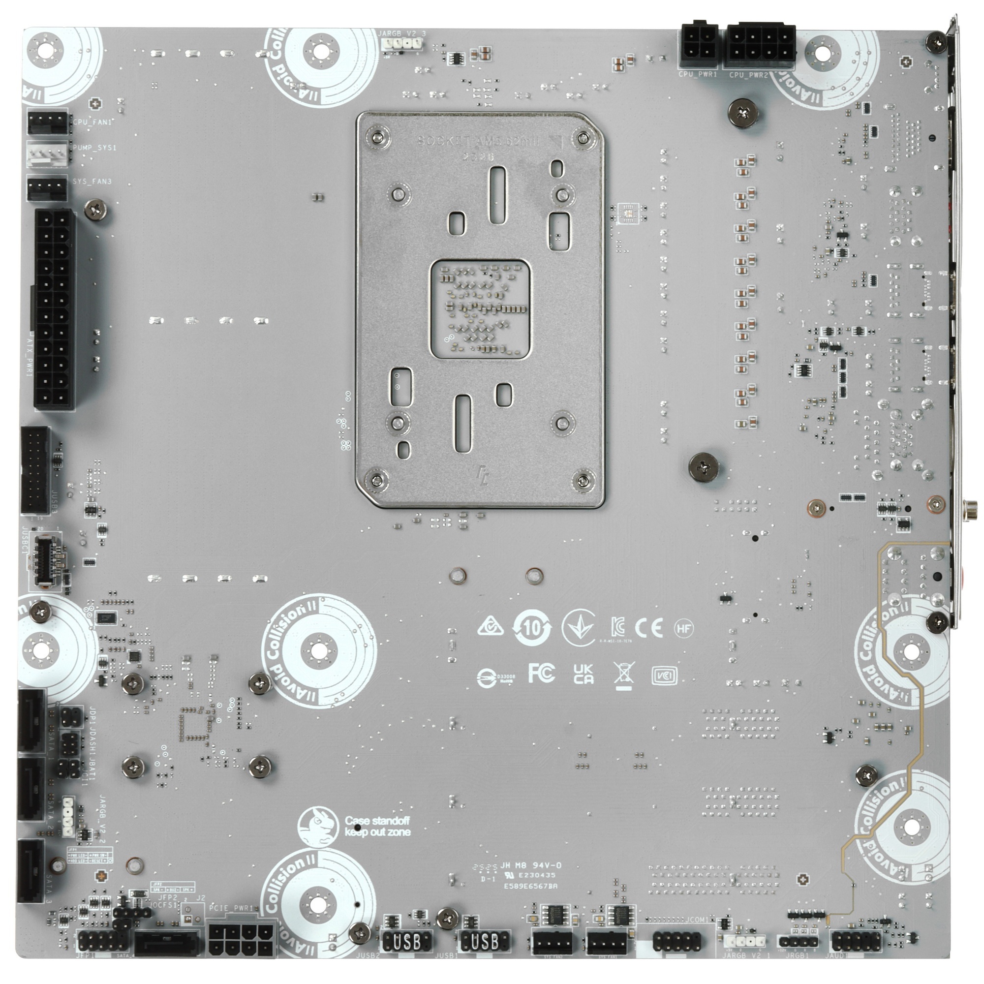 Материнская плата MSI PRO B850M-A WIFI PZ B850, AM5, 4*DDR5, 4*PCIEx16, 2*M.2, 3*TypeC, 3*USB3.2Gen2