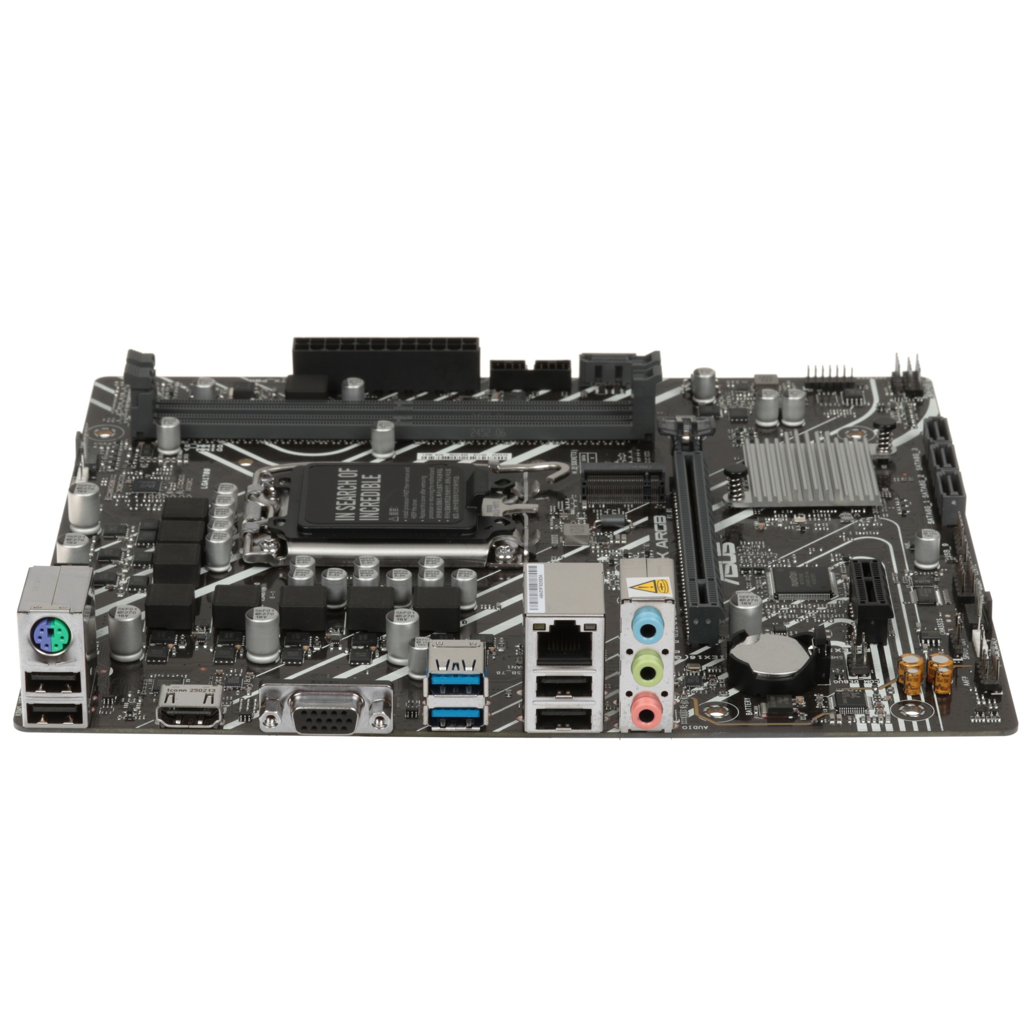 Материнская плата ASUS PRIME H610M-K ARGB LGA1700 H610 2*DDR5, U32 GEN 1 M.2 AURA