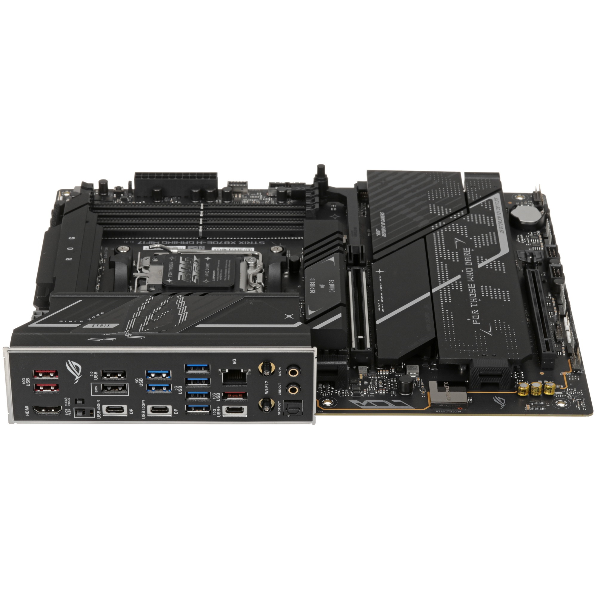 Материнская плата ASUS Rog Strix X870E-H Gaming WiFi7 (90MB1M90-M0EAY0)