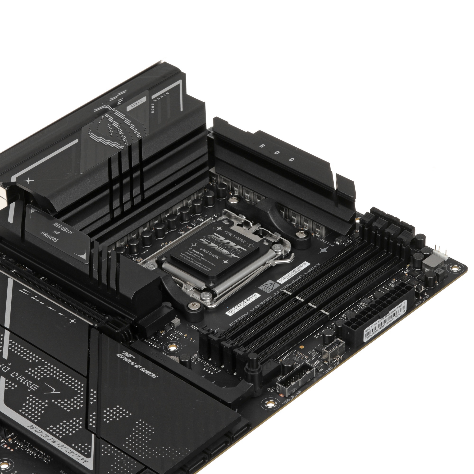 Материнская плата ASUS Rog Strix X870E-H Gaming WiFi7 (90MB1M90-M0EAY0)
