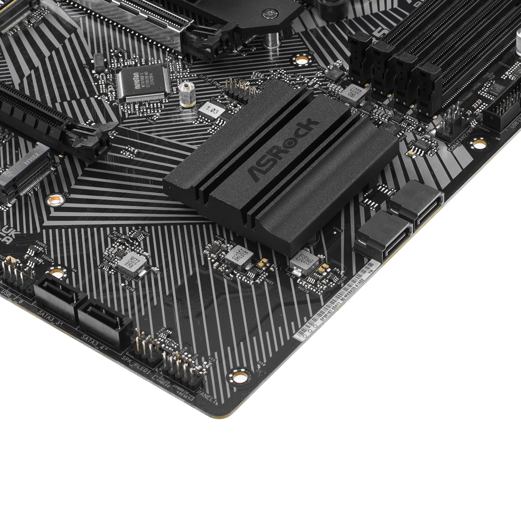 Материнская плата ASRock B650 PG Lightning, AM5, AMD B650, 4xDDR5, 4xSATA, 3xM.2, 1xPCI-E 4.0 x16, 1