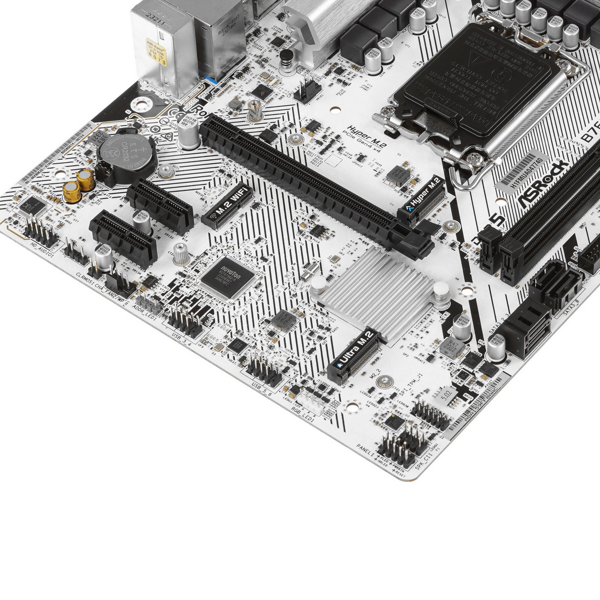 Материнская плата ASRock B760M-HDV/M.2, LGA 1700, Intel B760, 2xDDR5, 4xSATA, 2xM.2, 1xPCI-E 4.0 x16