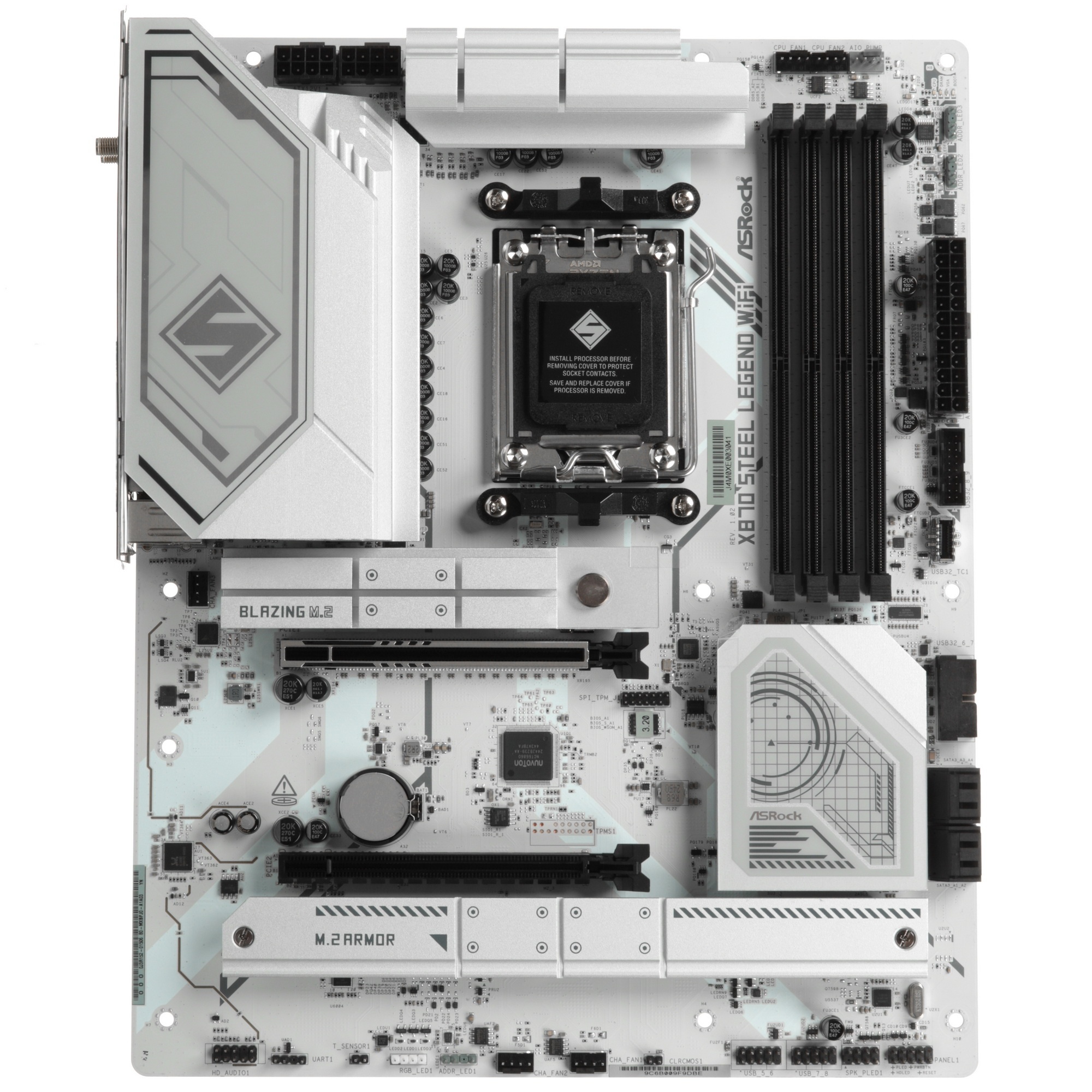 Материнская плата ASRock X870 STEEL LEGEND WIFI, RTL