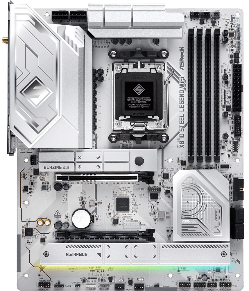 Материнская плата ASRock X870 STEEL LEGEND WIFI, RTL